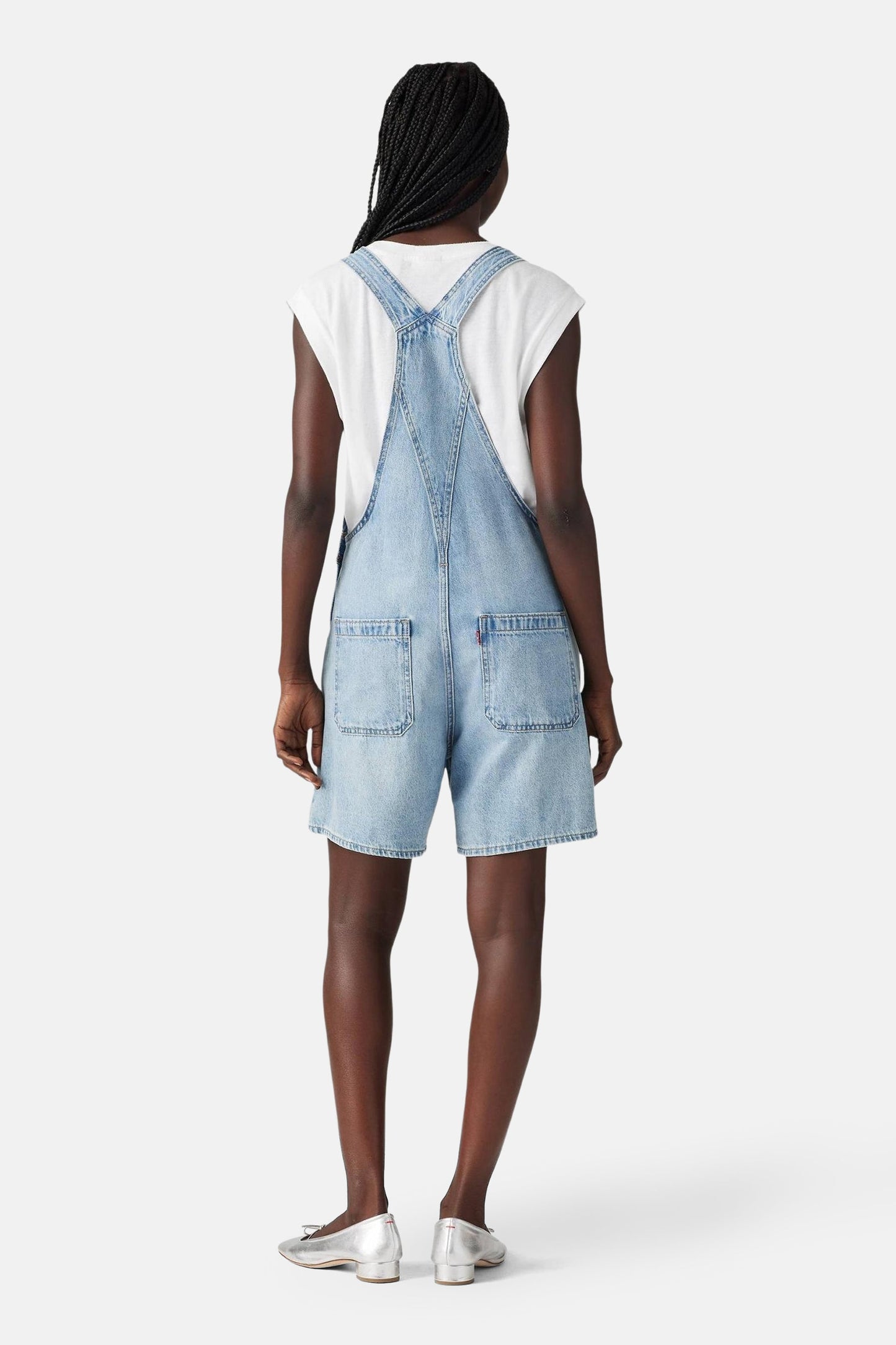 Lichtblauwe Denim Speelpak