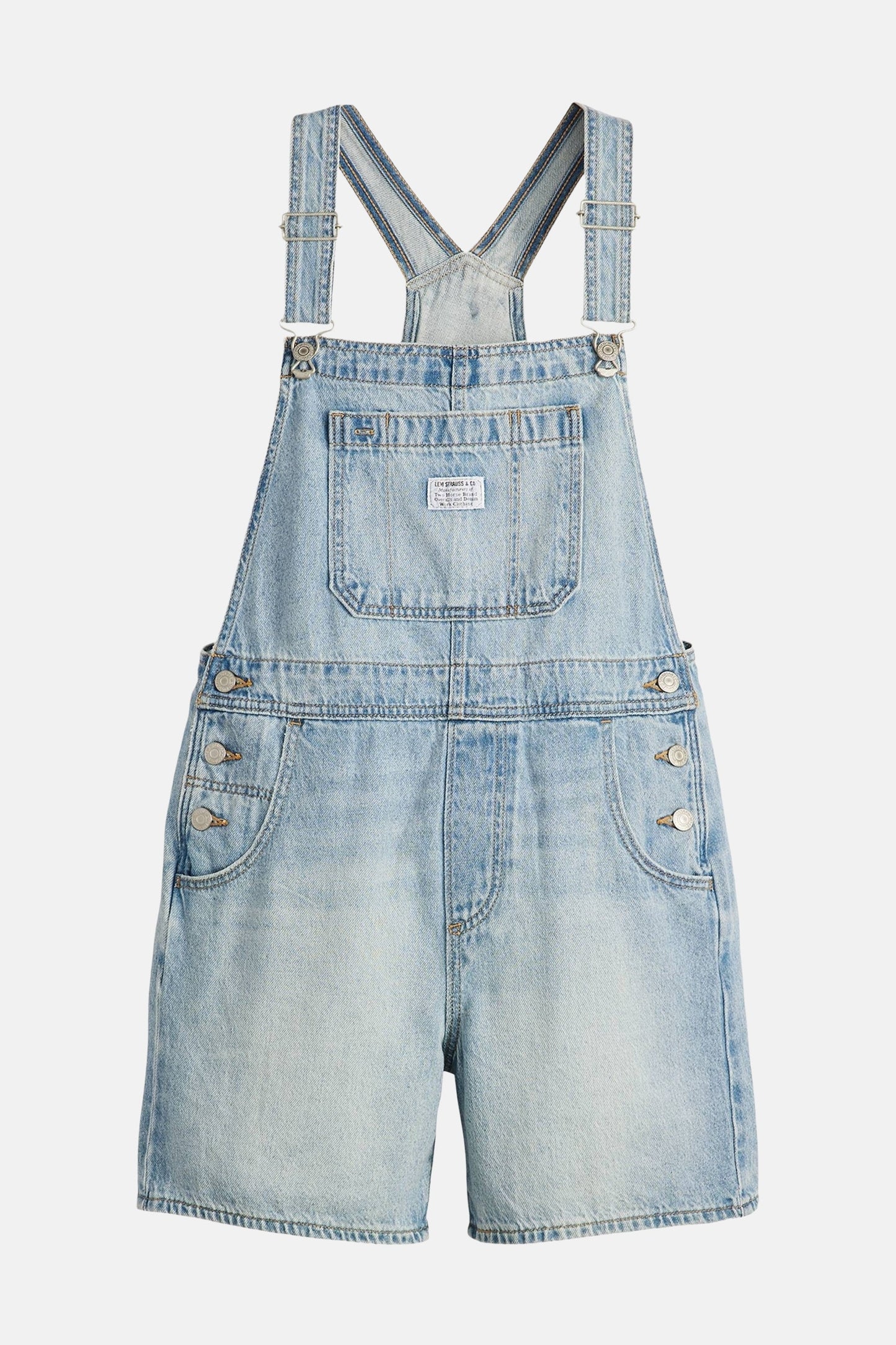 Lichtblauwe Denim Speelpak