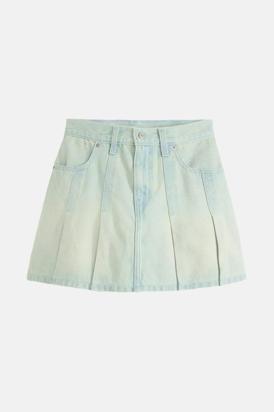 Levi's® Kort Lichtblauw Denim Rok