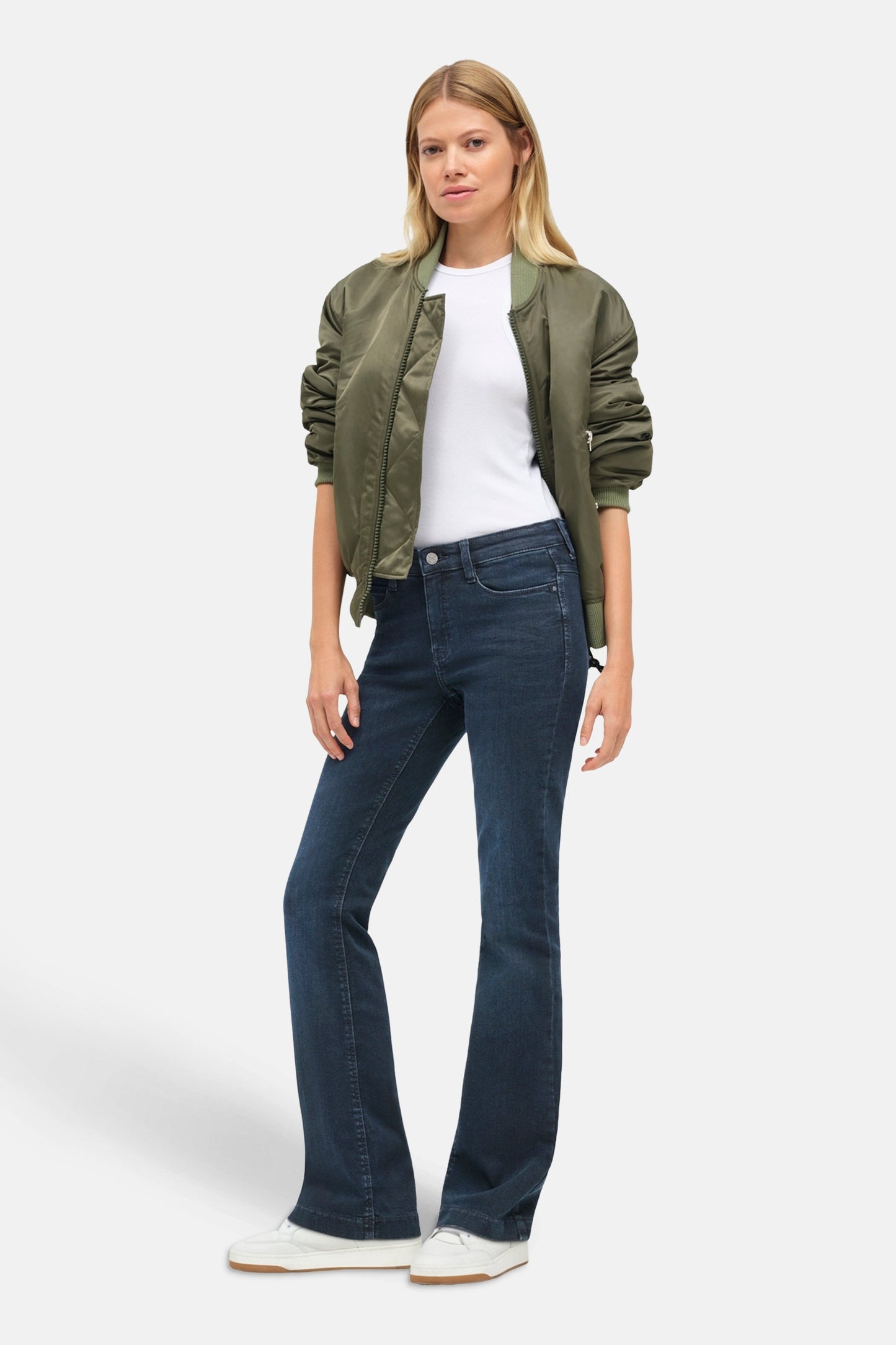 Donkerblauwe Bootcut Jeans van MAC
