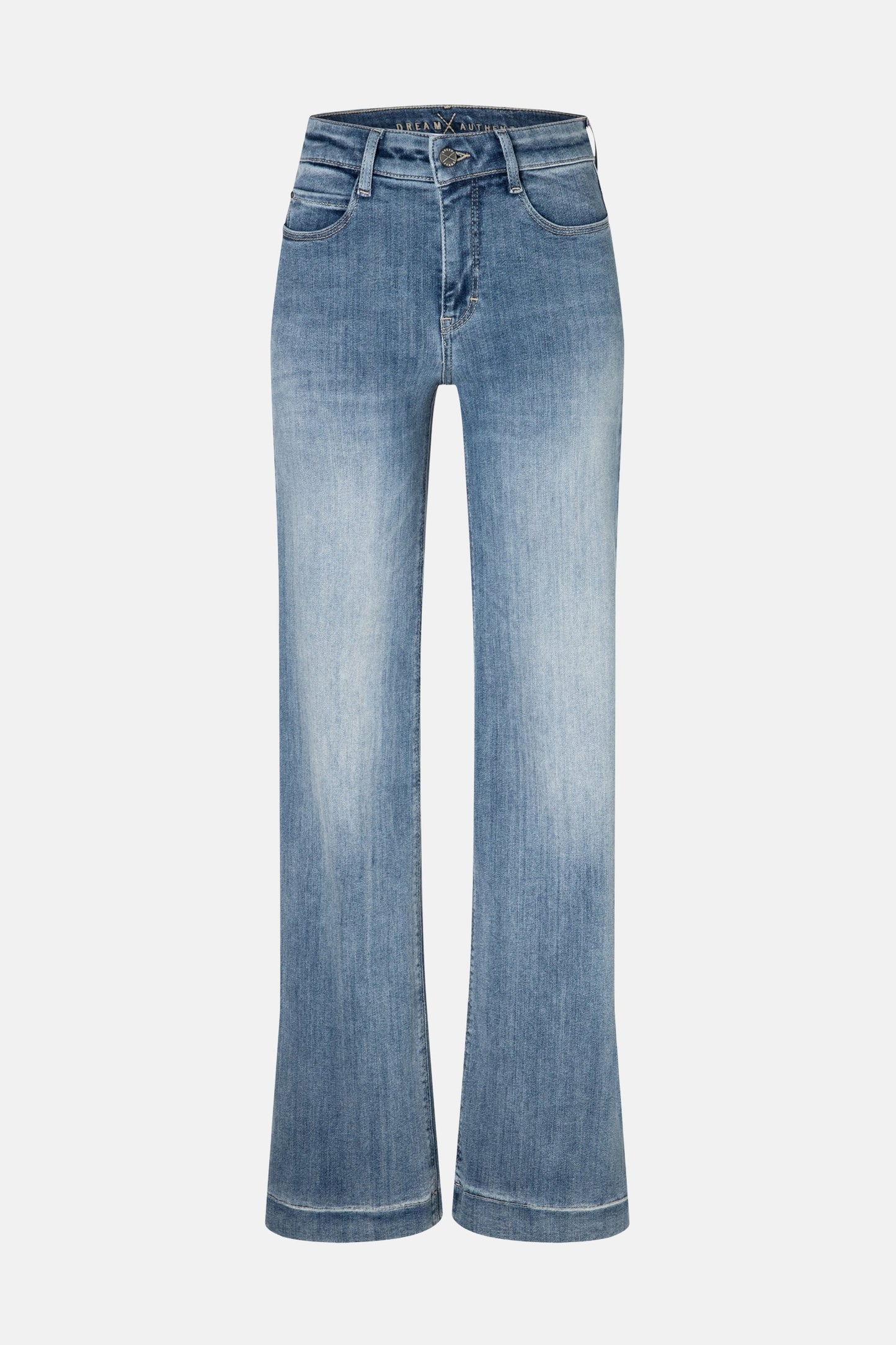 Lichte Blauwe Denim Wijd Jeans - MAC