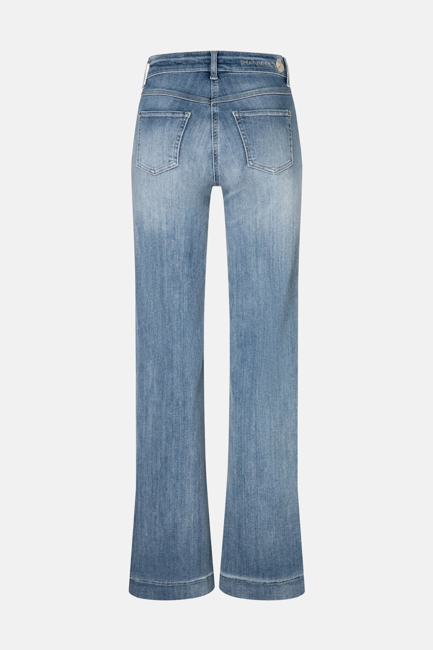 Lichte Blauwe Denim Wijd Jeans - MAC