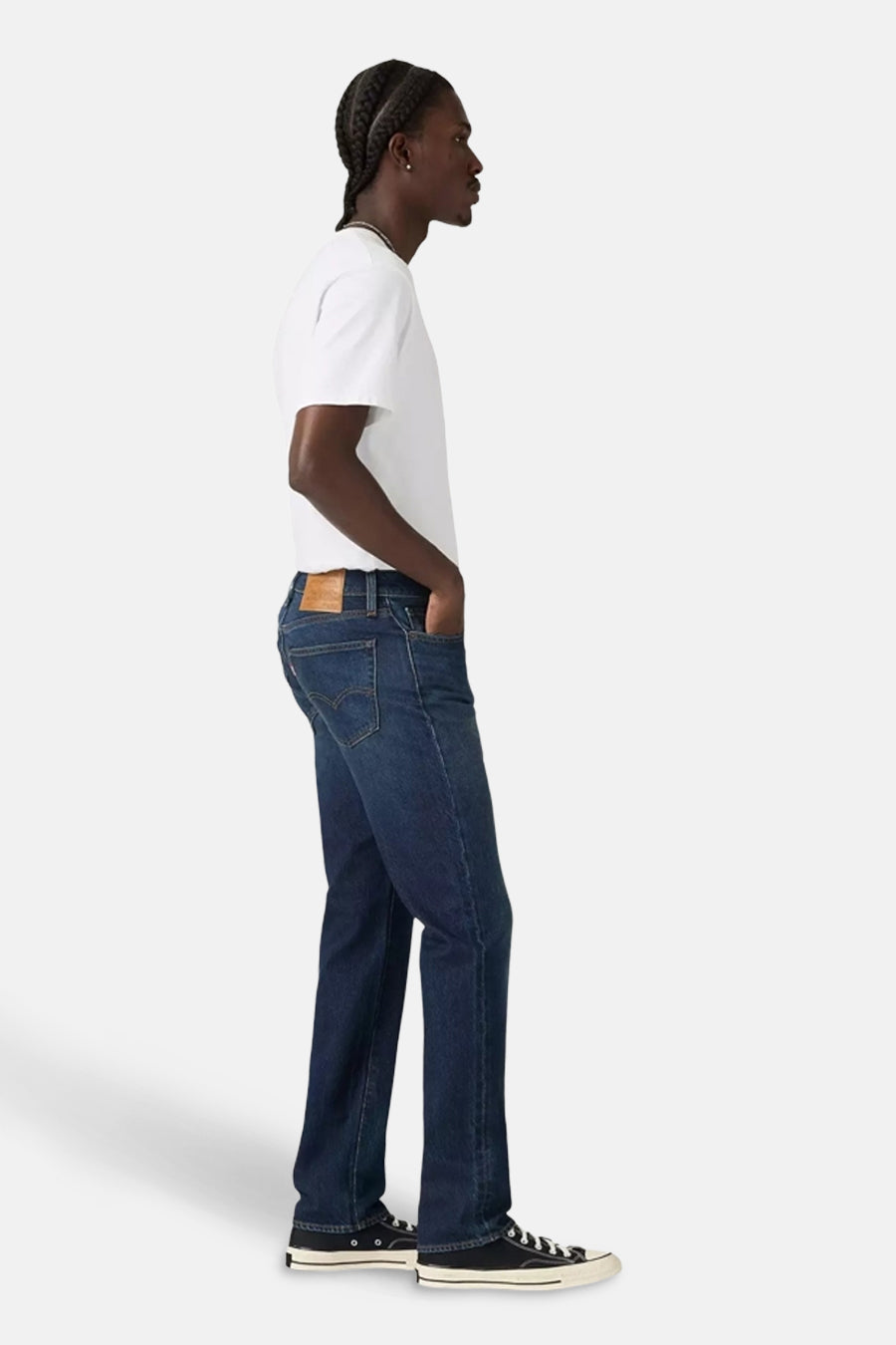 Levi's® Donkerblauwe Slim Fit Jeans van Denim