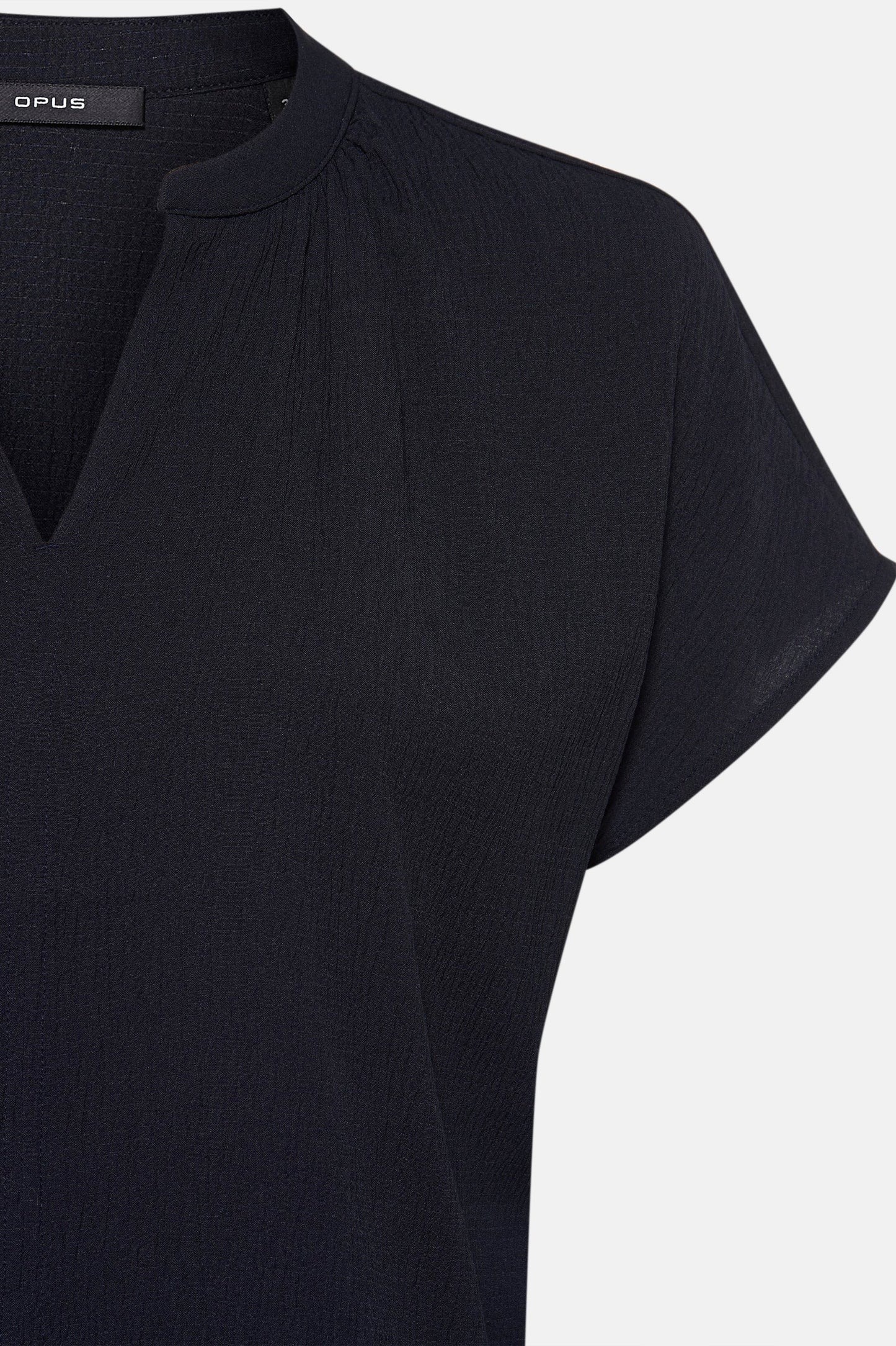 Korte Mouwen Blouse - Donkerblauw
