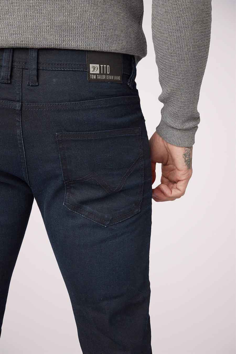 PIERS - Blue and Black Denim