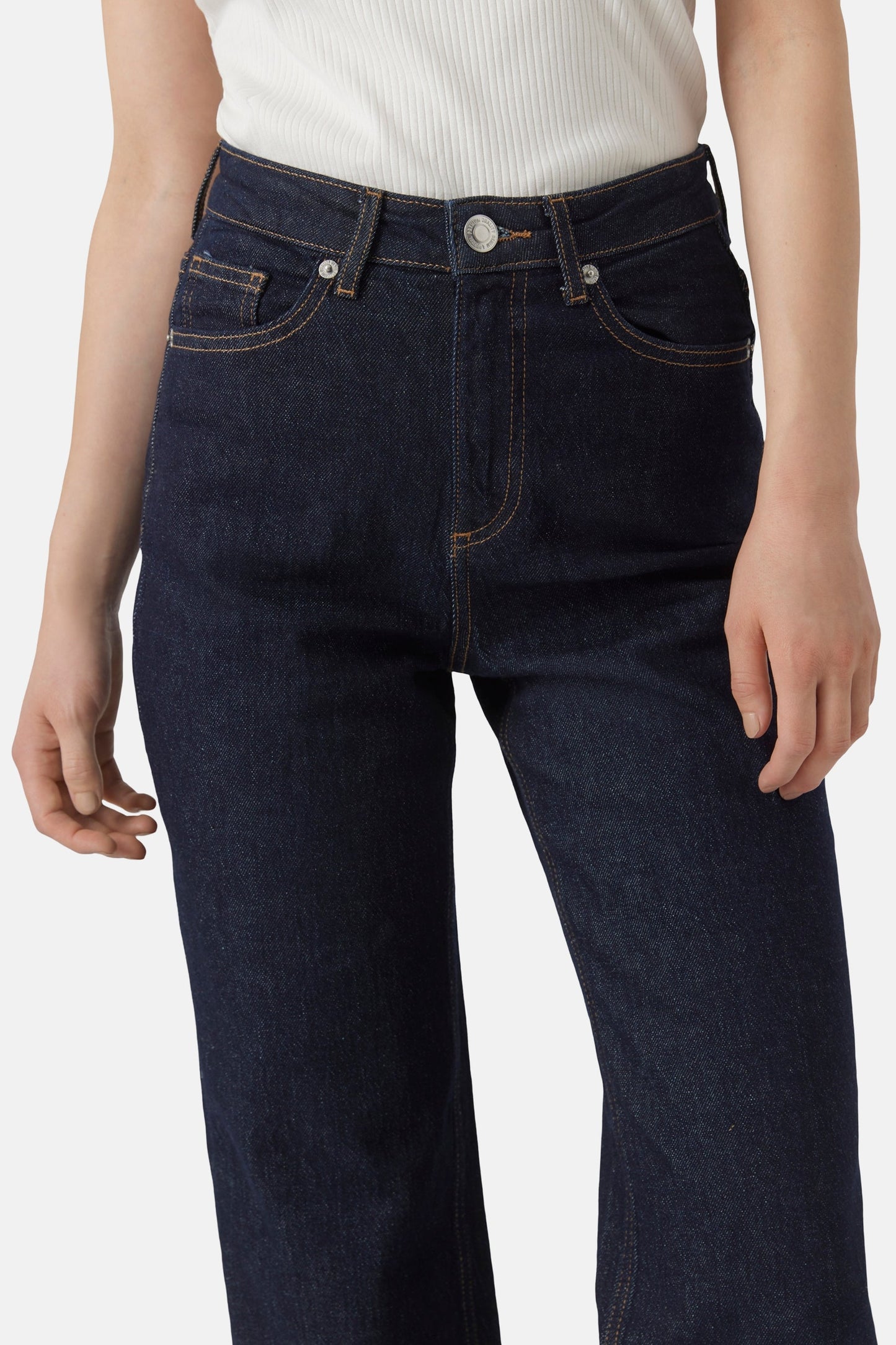 Donkerblauwe Denim Wijd Jeans - VERO MODA®