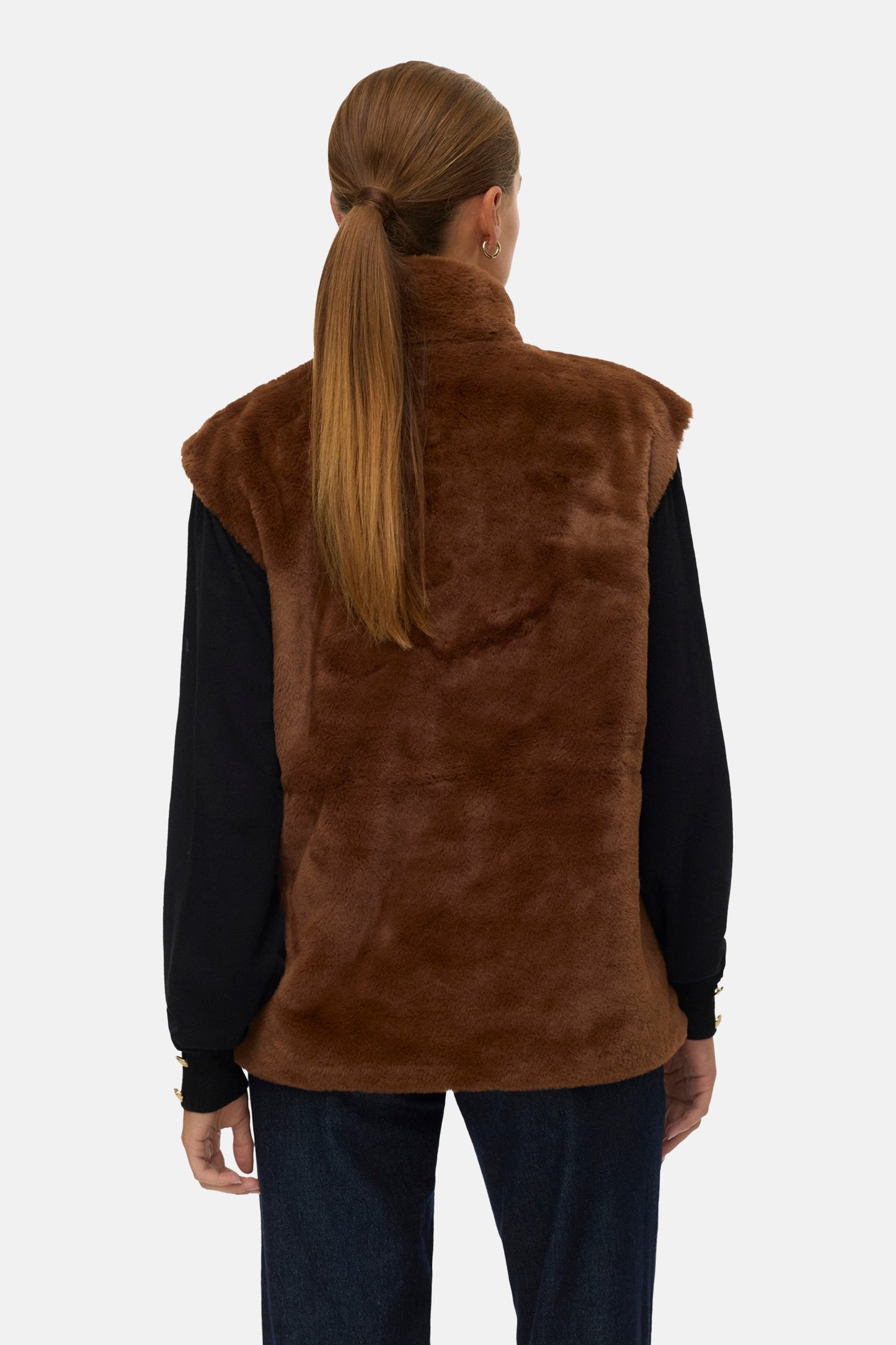 Brown Body Warmer