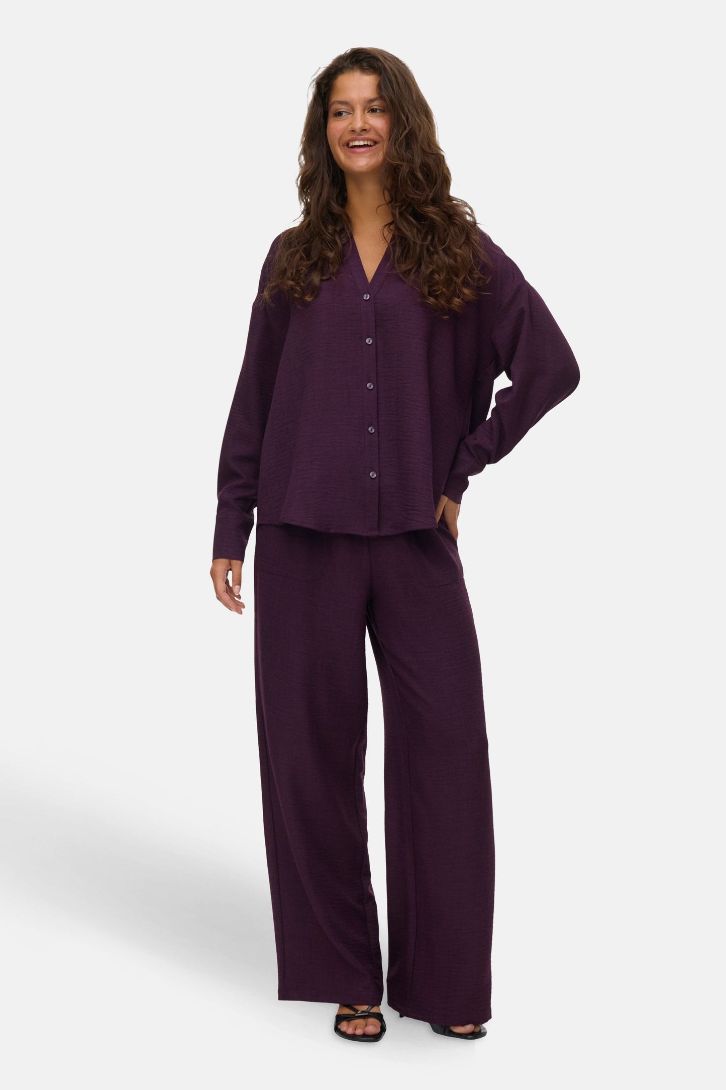 Purple Colorbroek