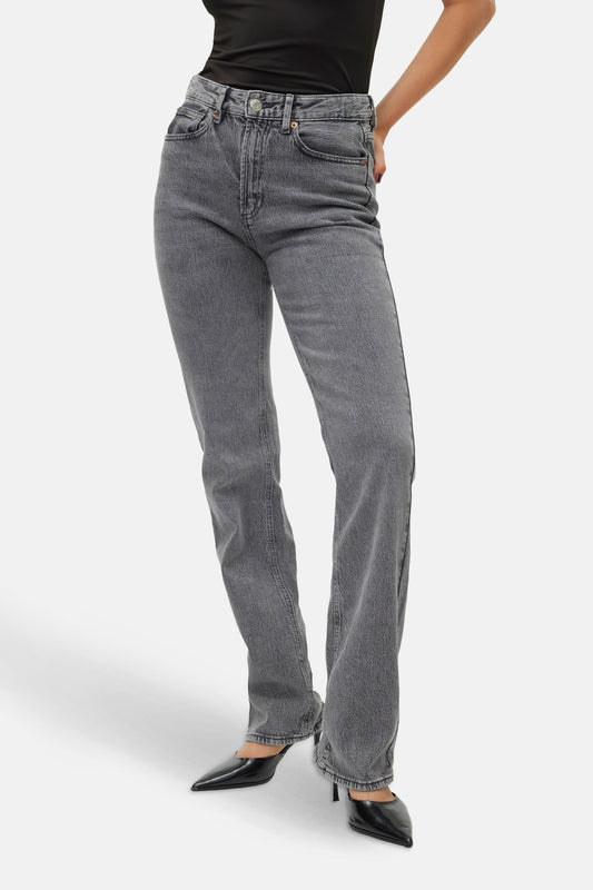 VERO MODA® Mid Grey Denim Rechtaf Jeans