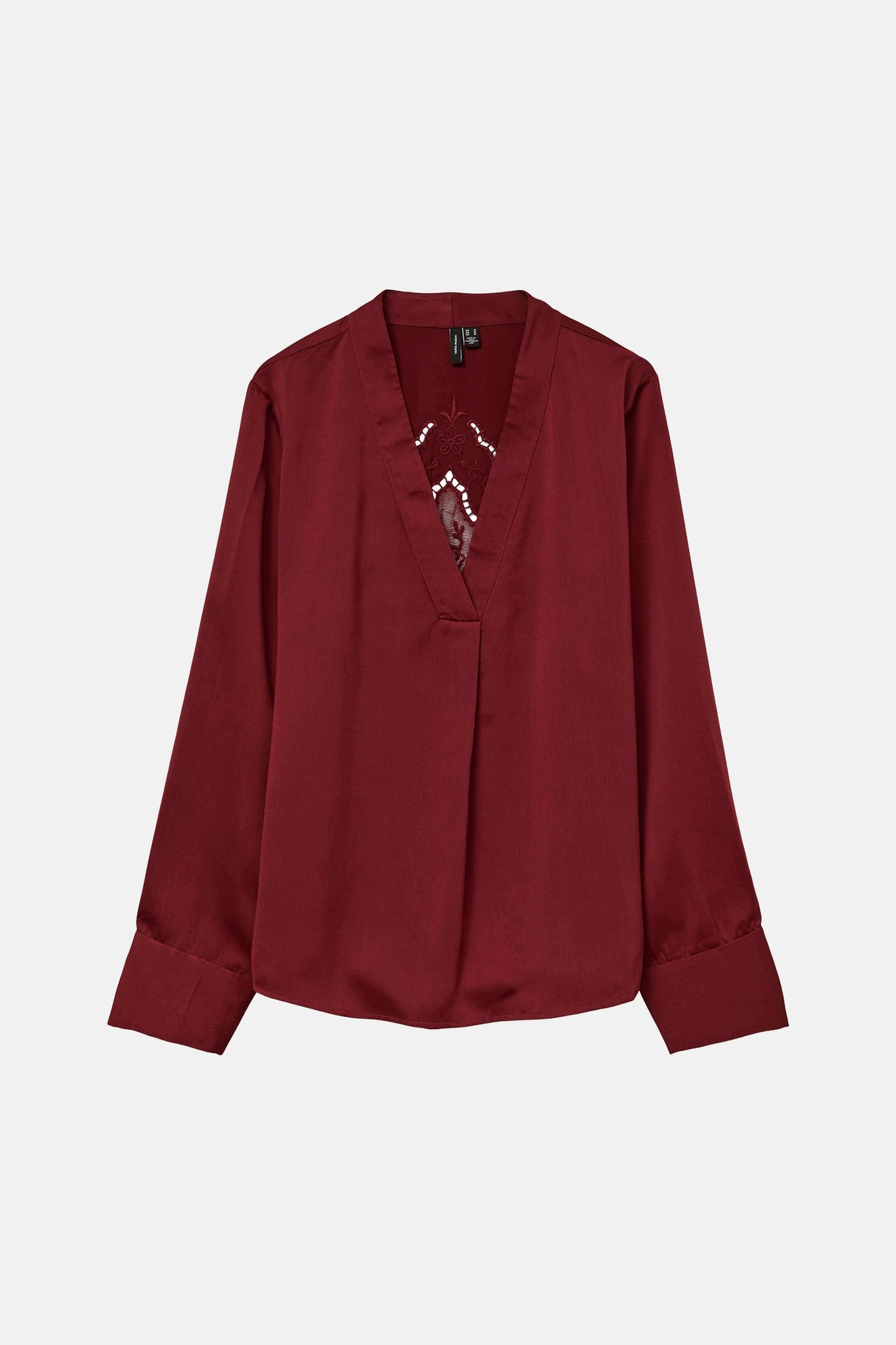 Lange Mouwen Blouse - Rood