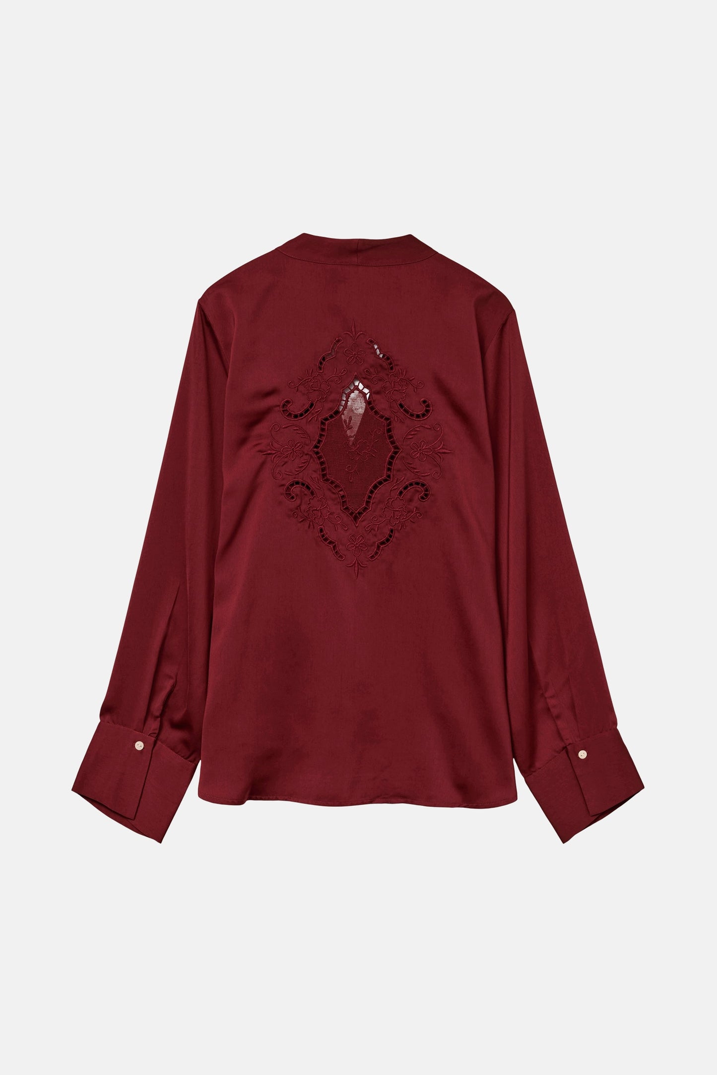 Lange Mouwen Blouse - Rood