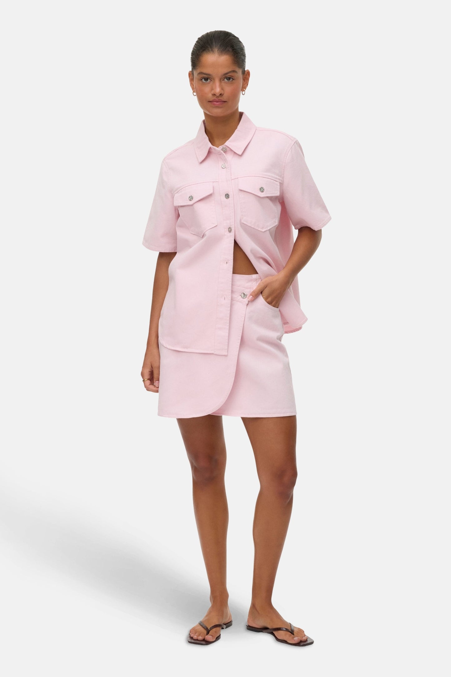 Roze Korte Rok