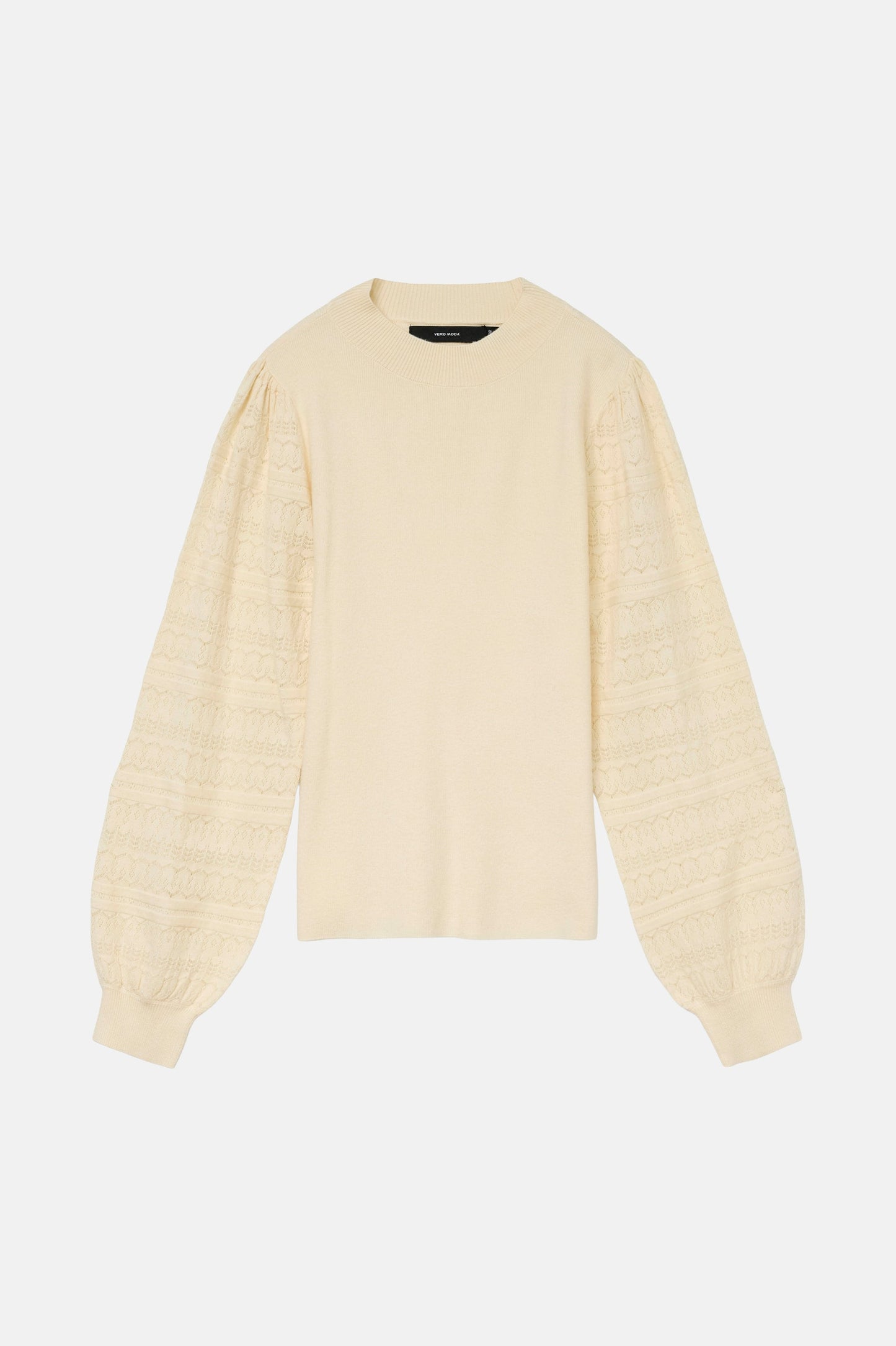 Trui met ronde hals ecru - VERO MODA®