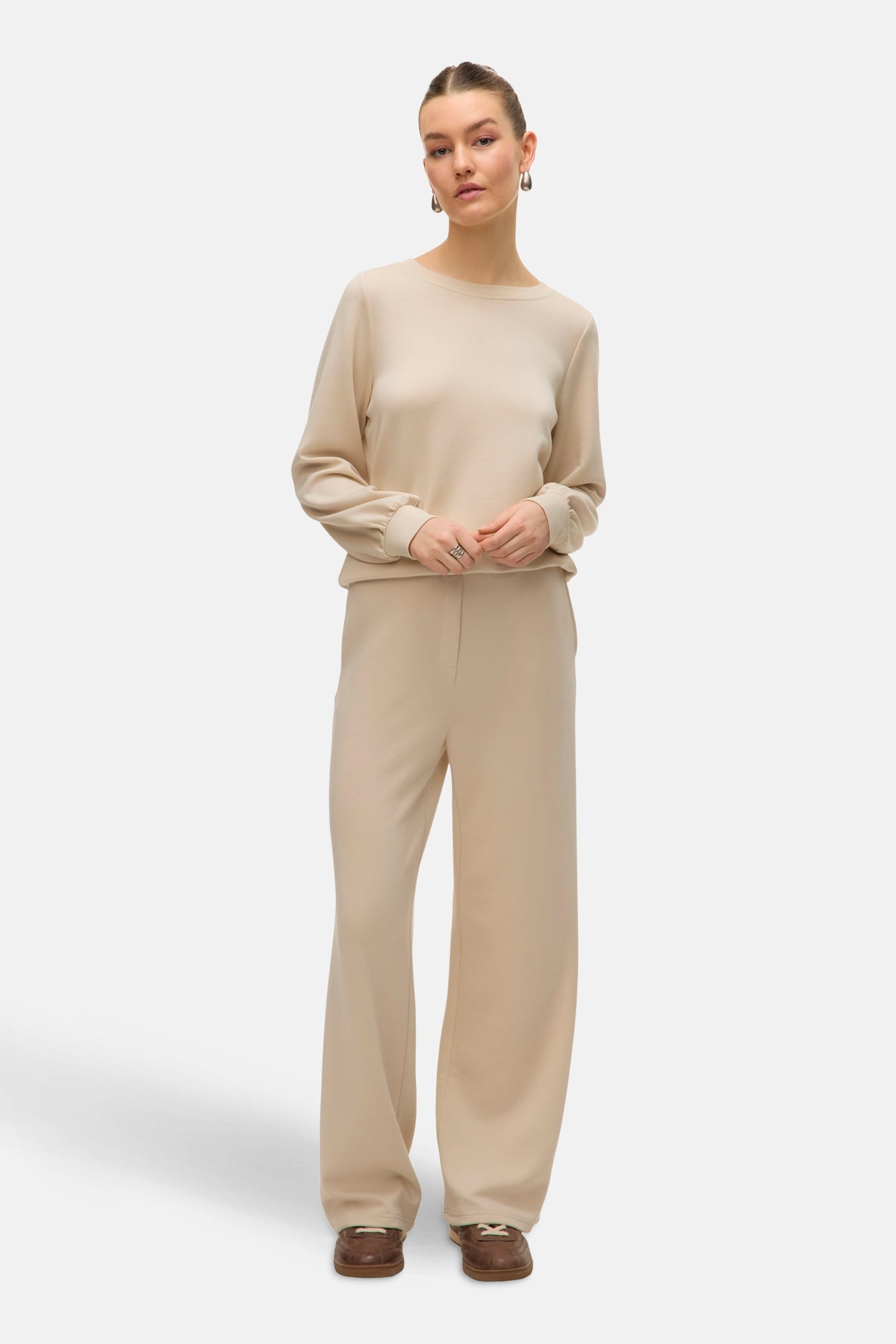 Ecru Trousers
