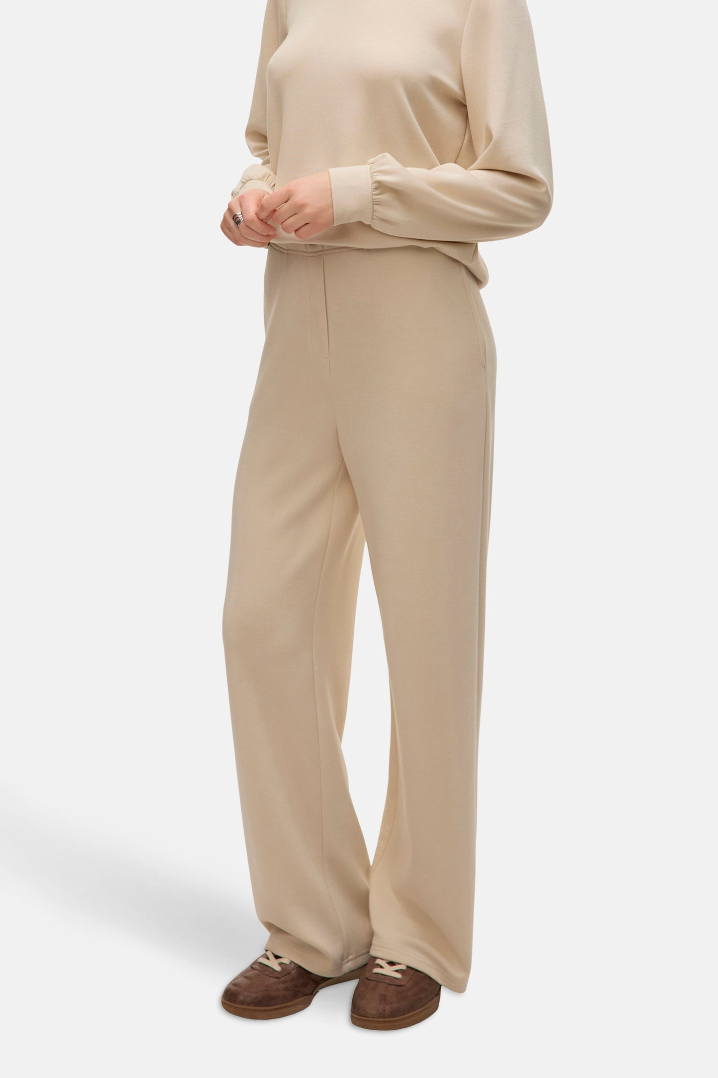 Ecru Trousers