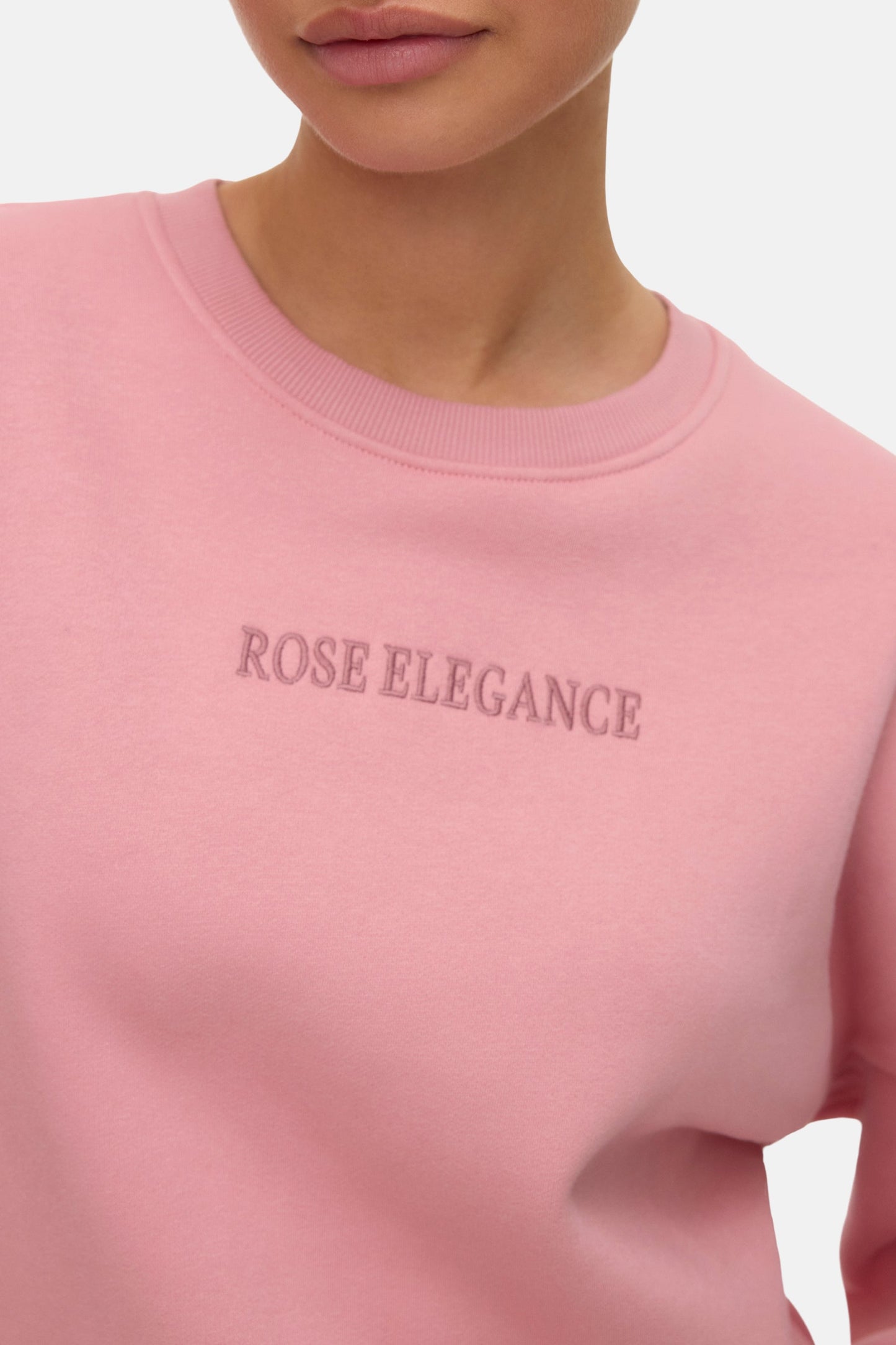 Sweater met ronde hals roze - VERO MODA®