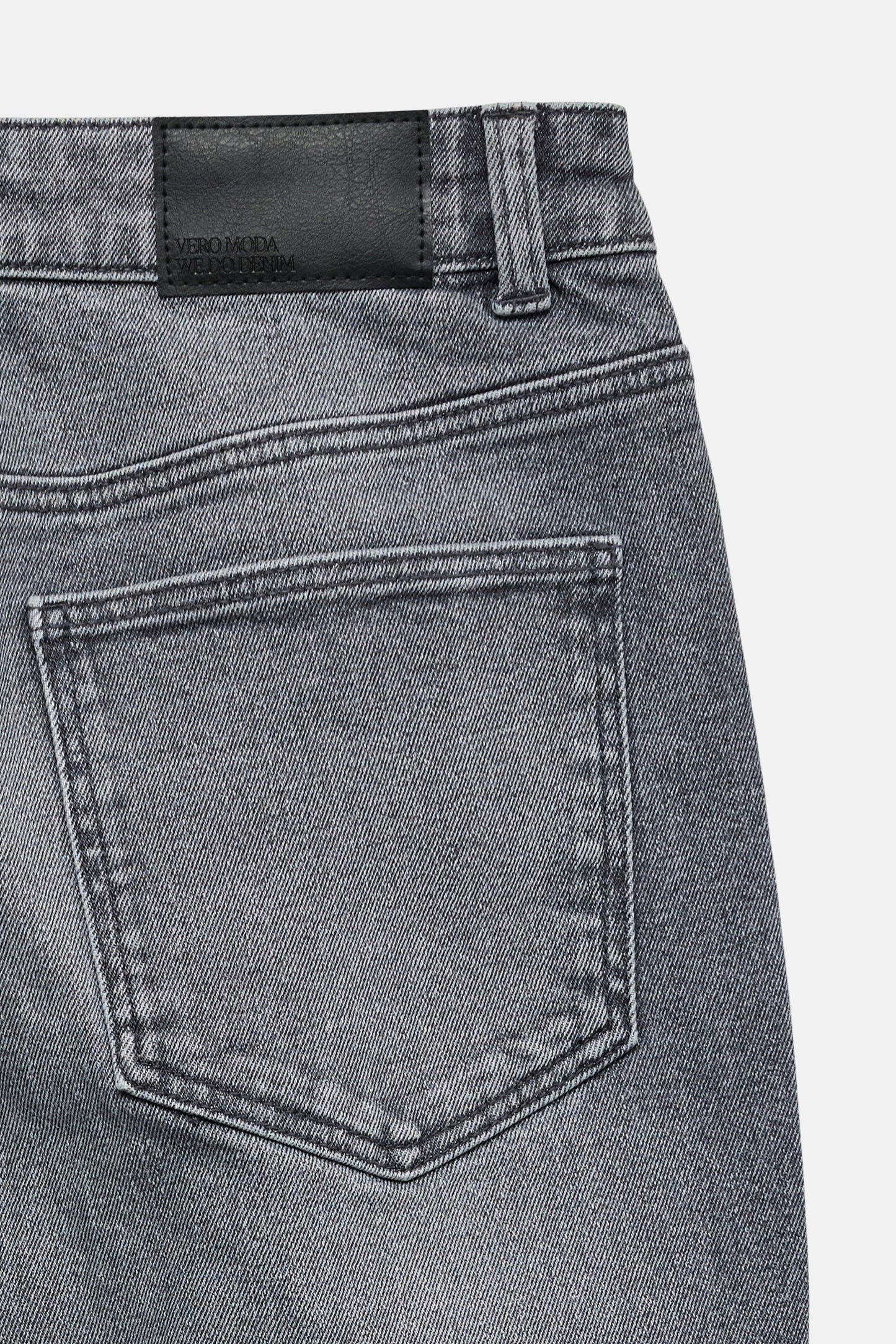 VERO MODA® Mid Grey Denim Straight Leg Jeans