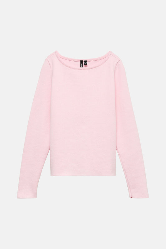 Trui met ronde hals roze - VERO MODA®
