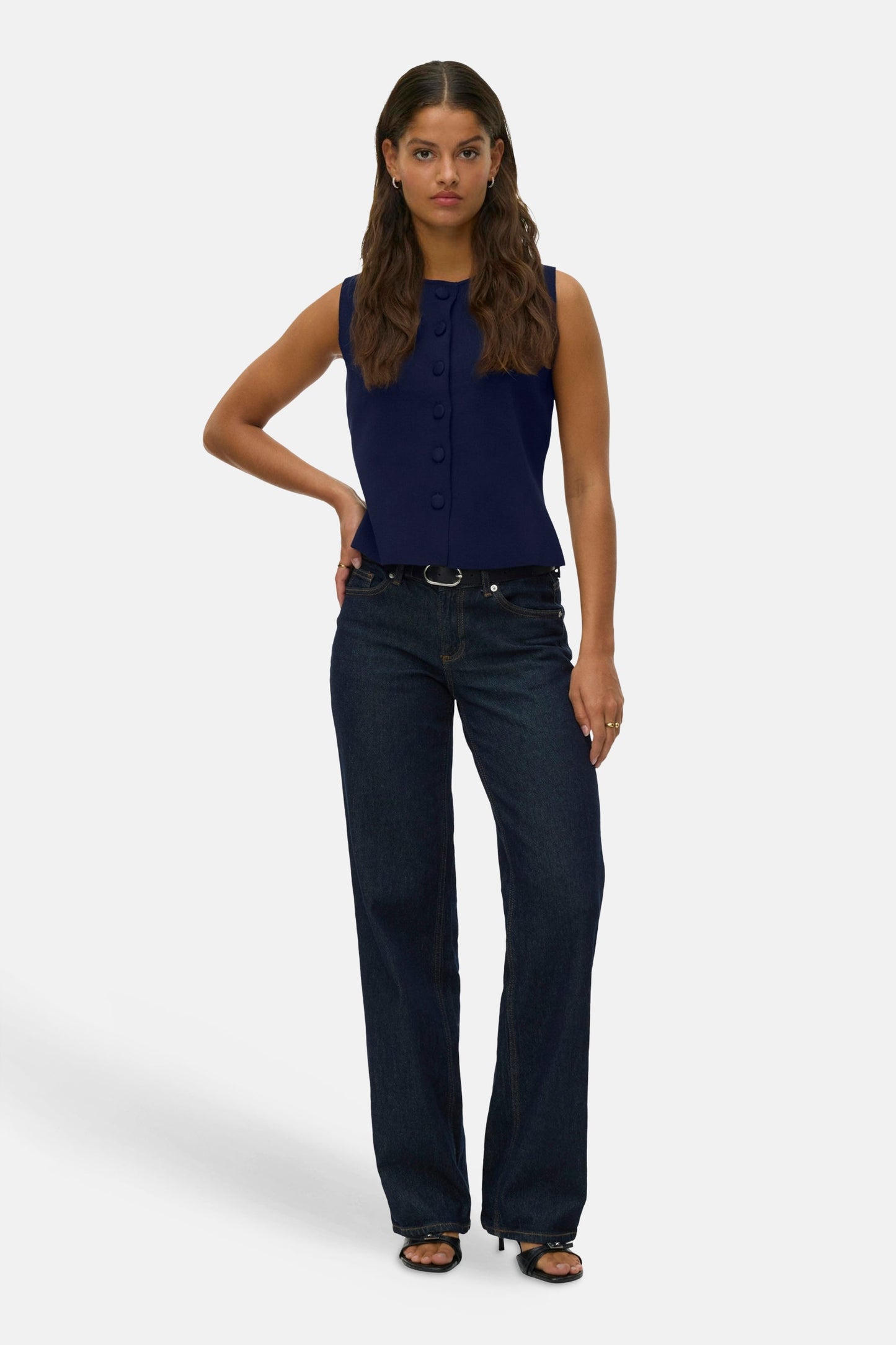 Gilet - blauw