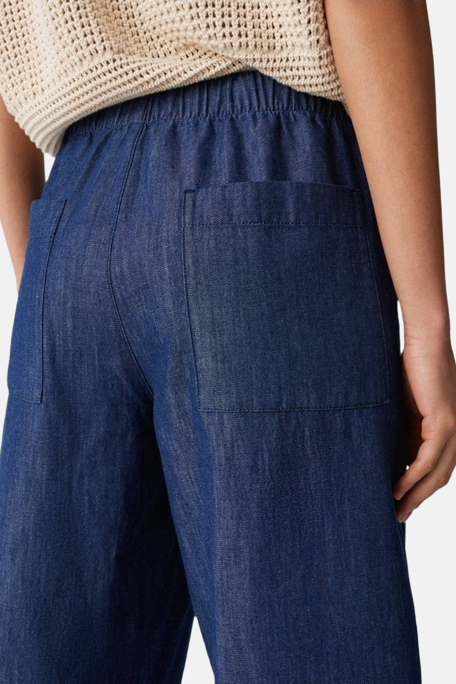Mid Blue Denim Trousers
