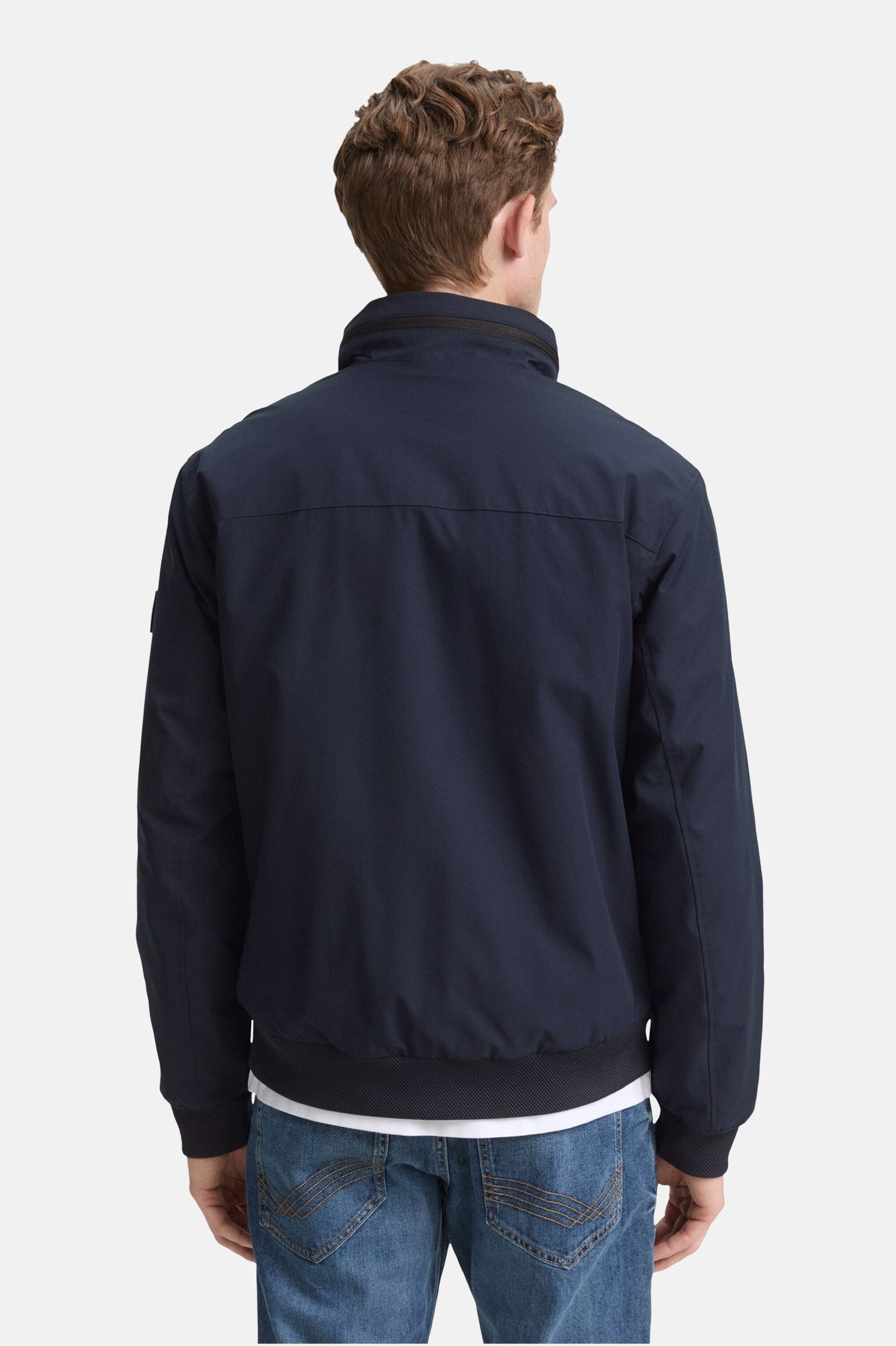 Blauwe Korte Jas