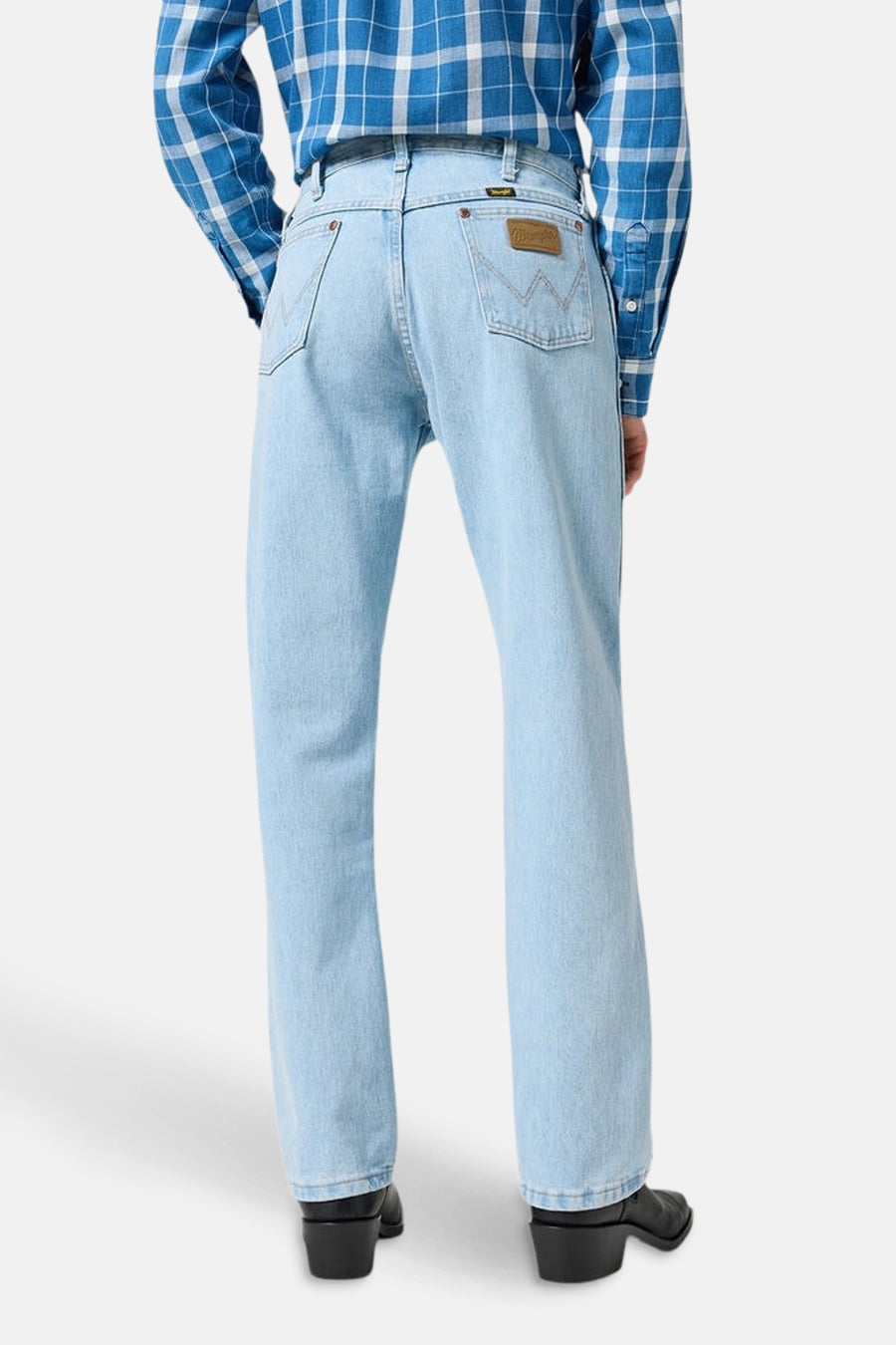 Lichtblauwe Rechte Jeans van Wrangler®
