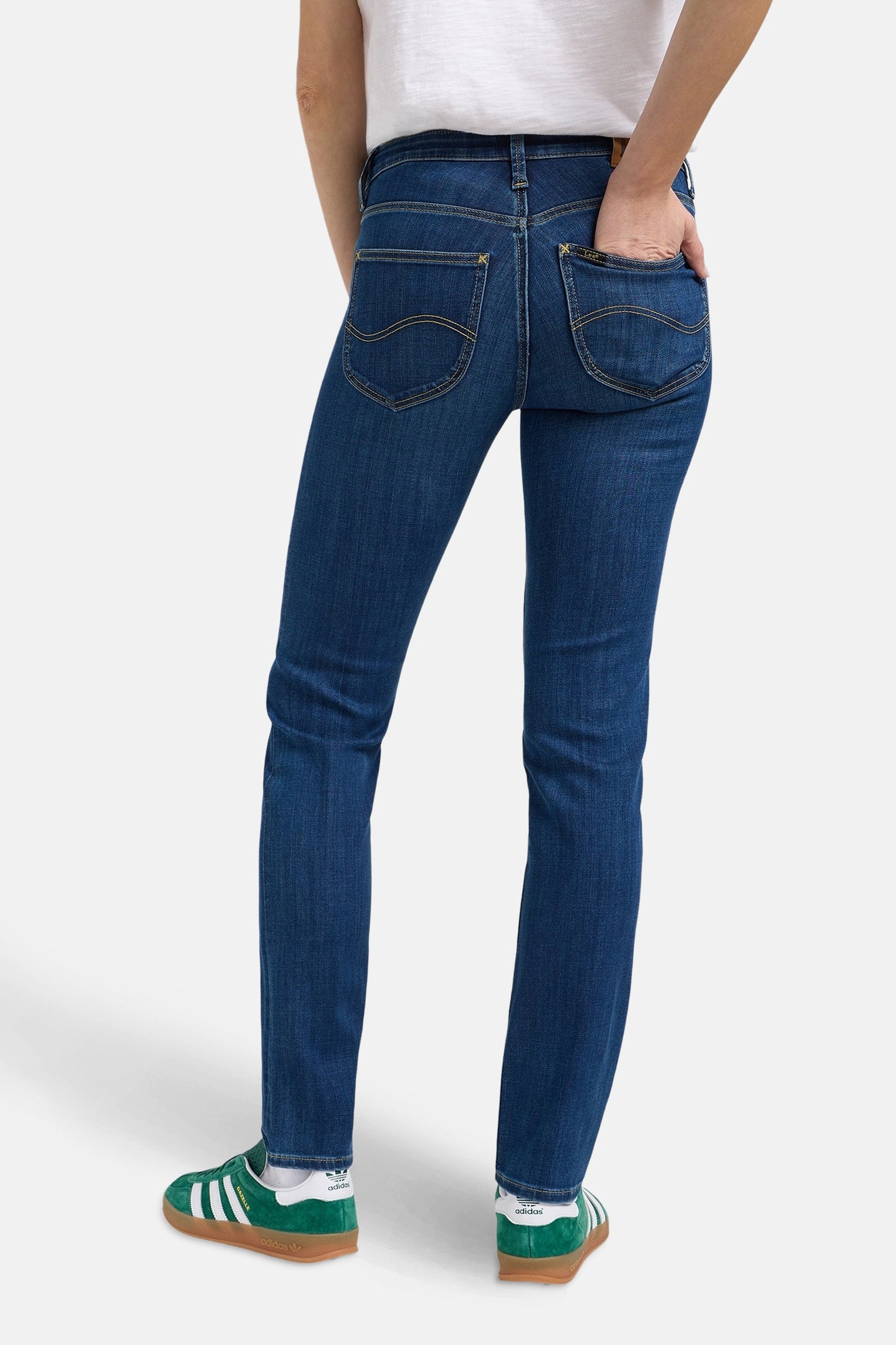 Lee® Donkerblauwe Slim Fit Jeans