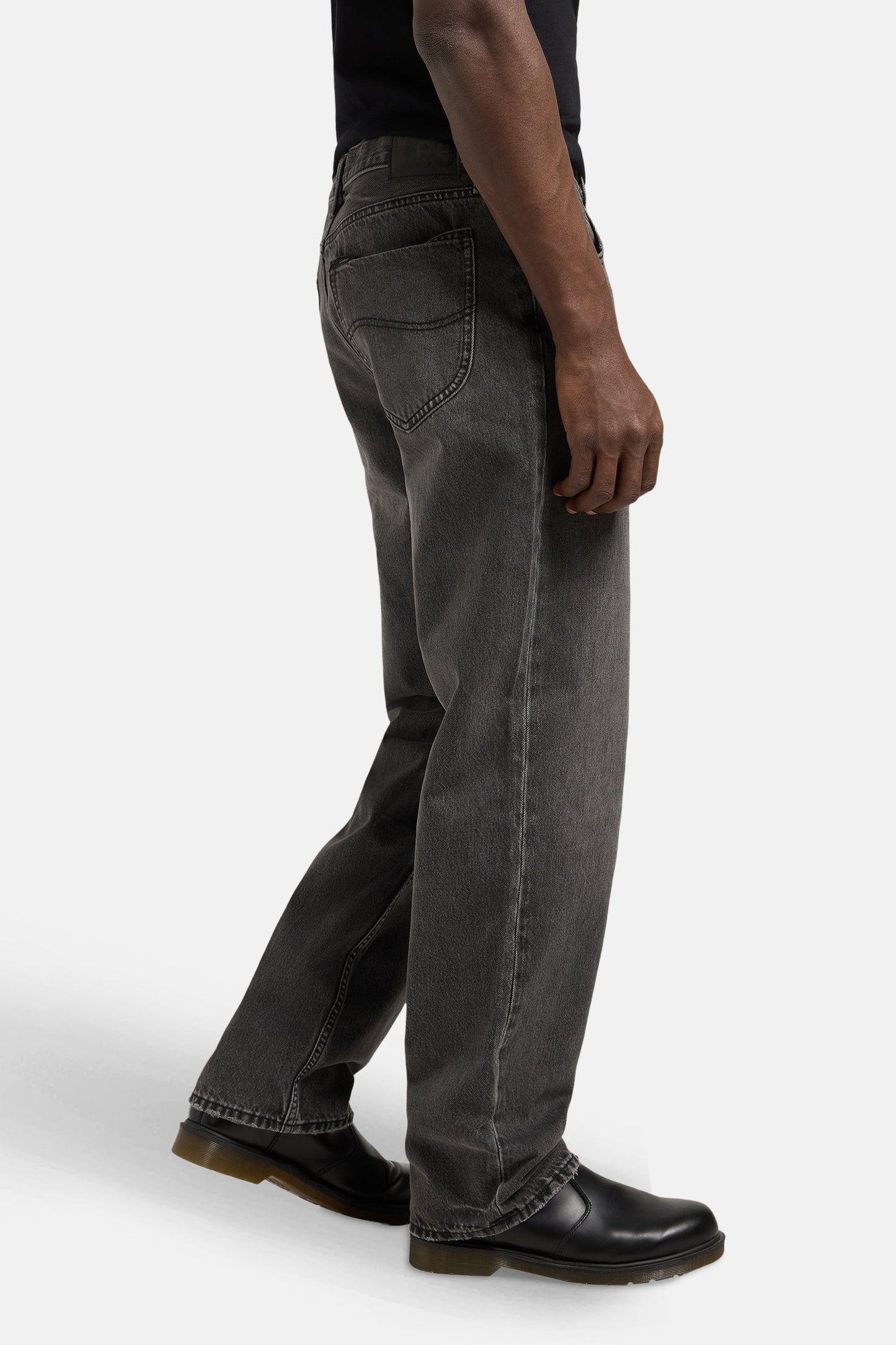 Donkergrijze Denim Rechtaflopende Jeans - Lee®