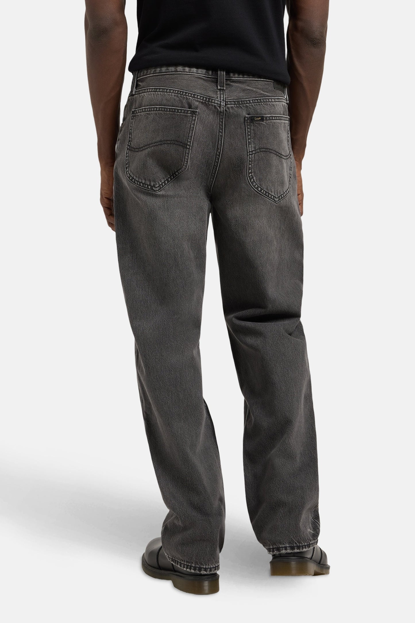 Donkergrijze Denim Rechtaflopende Jeans - Lee®