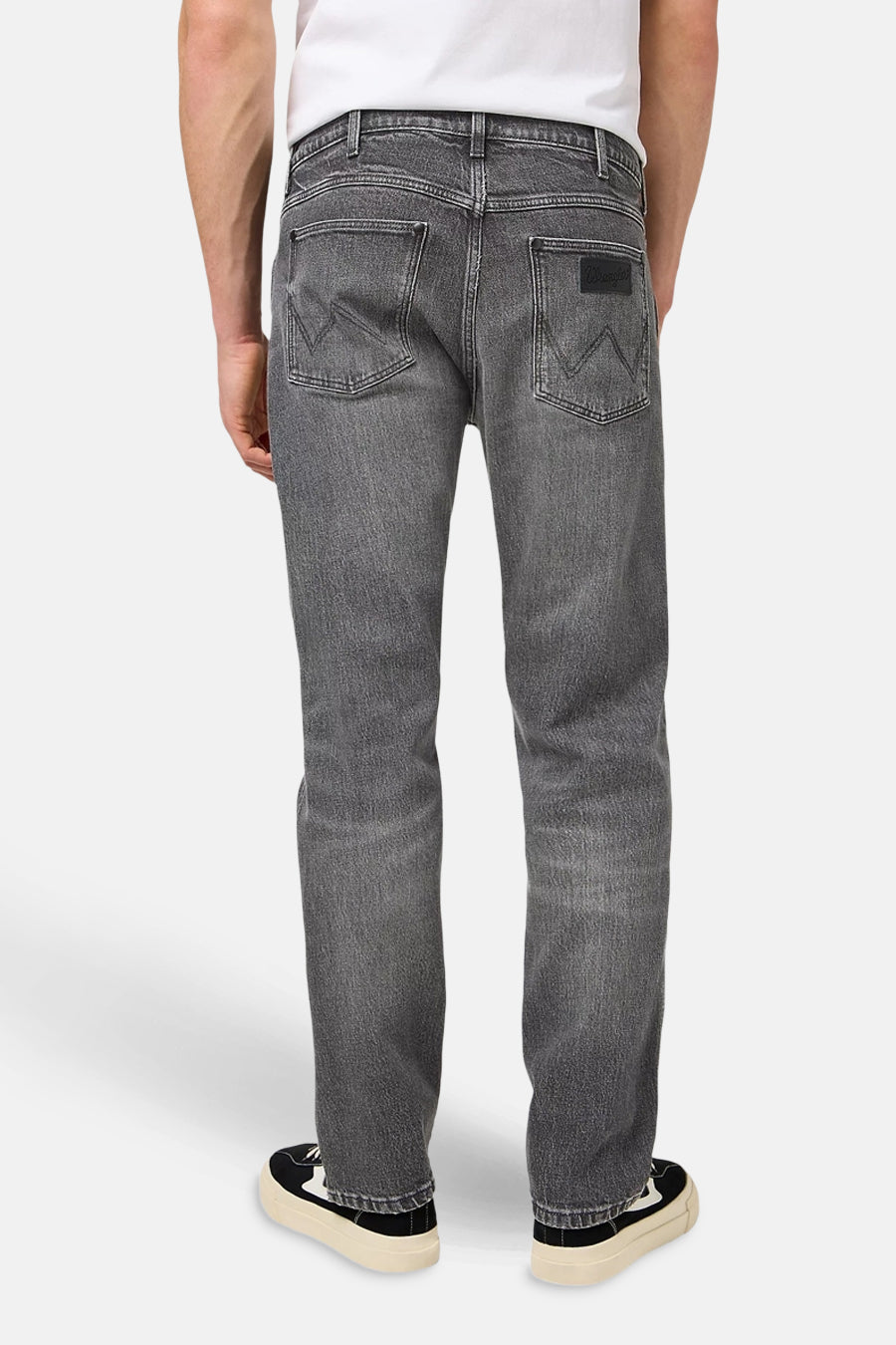 FRONTIER - donkergrijze denim