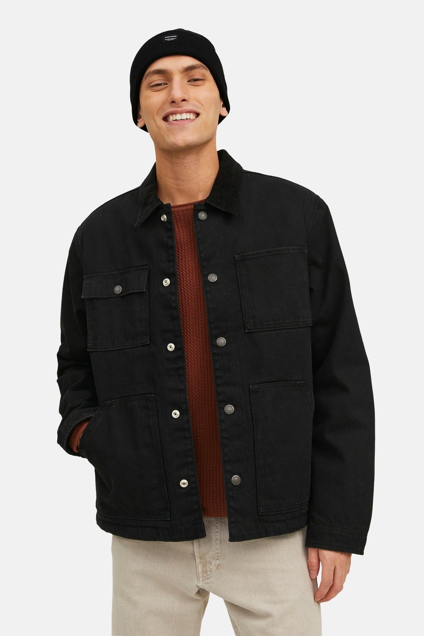 Muts Zwart - ACCESSOIRES VAN JACK & JONES