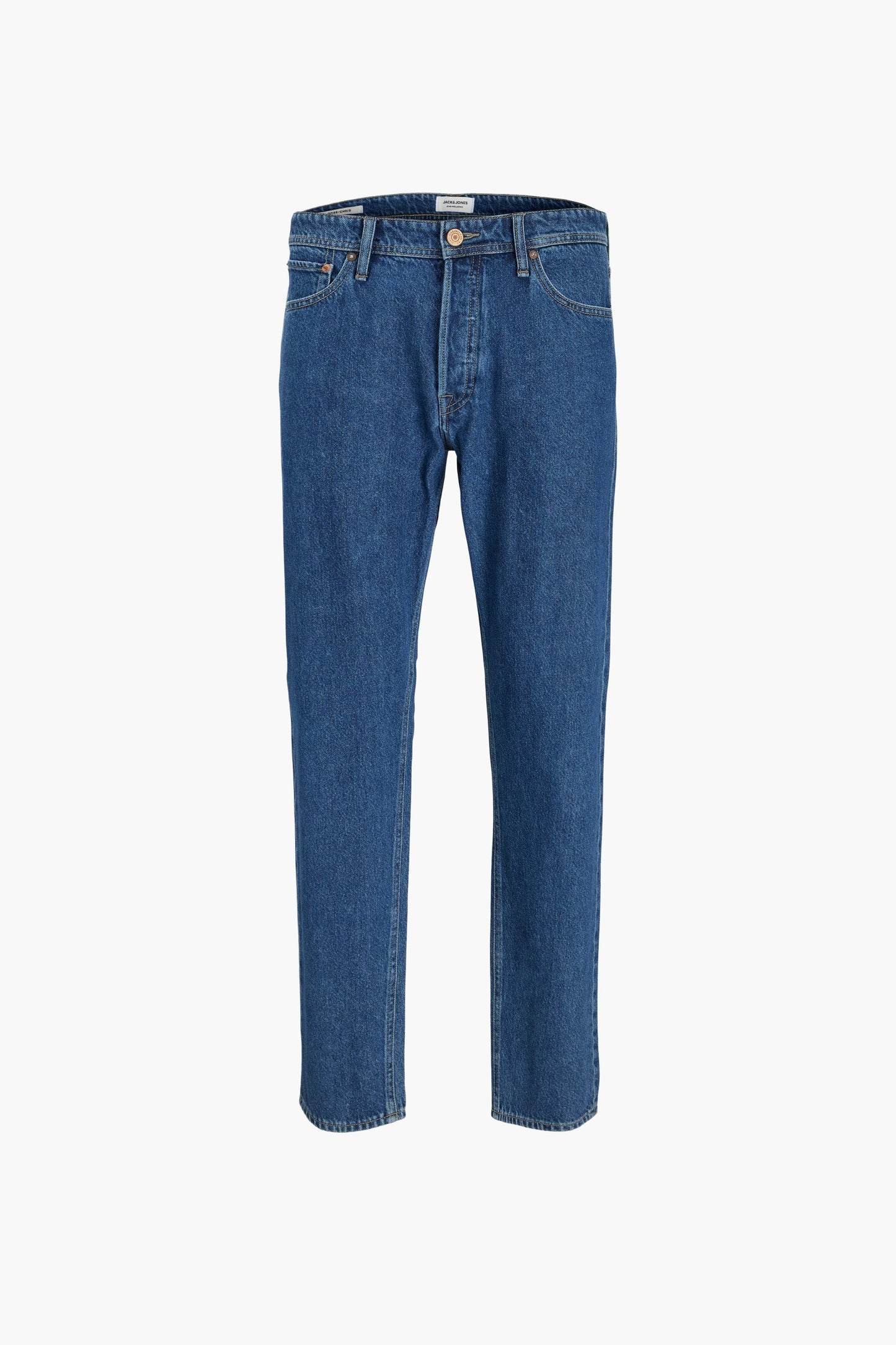 Rechte Jeans - Middenblauwe Denim