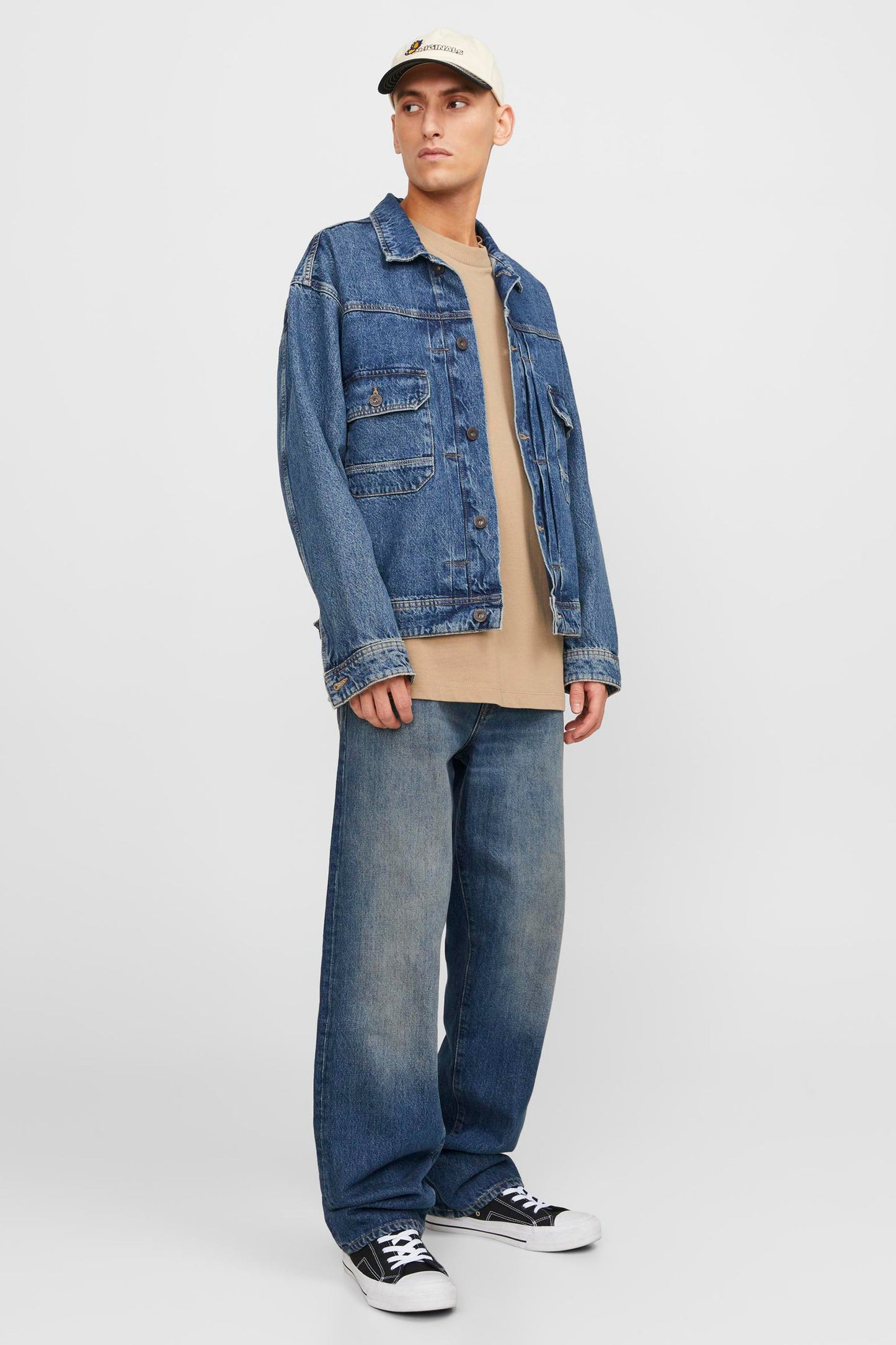 EDDIE - Donkerblauwe Jeans