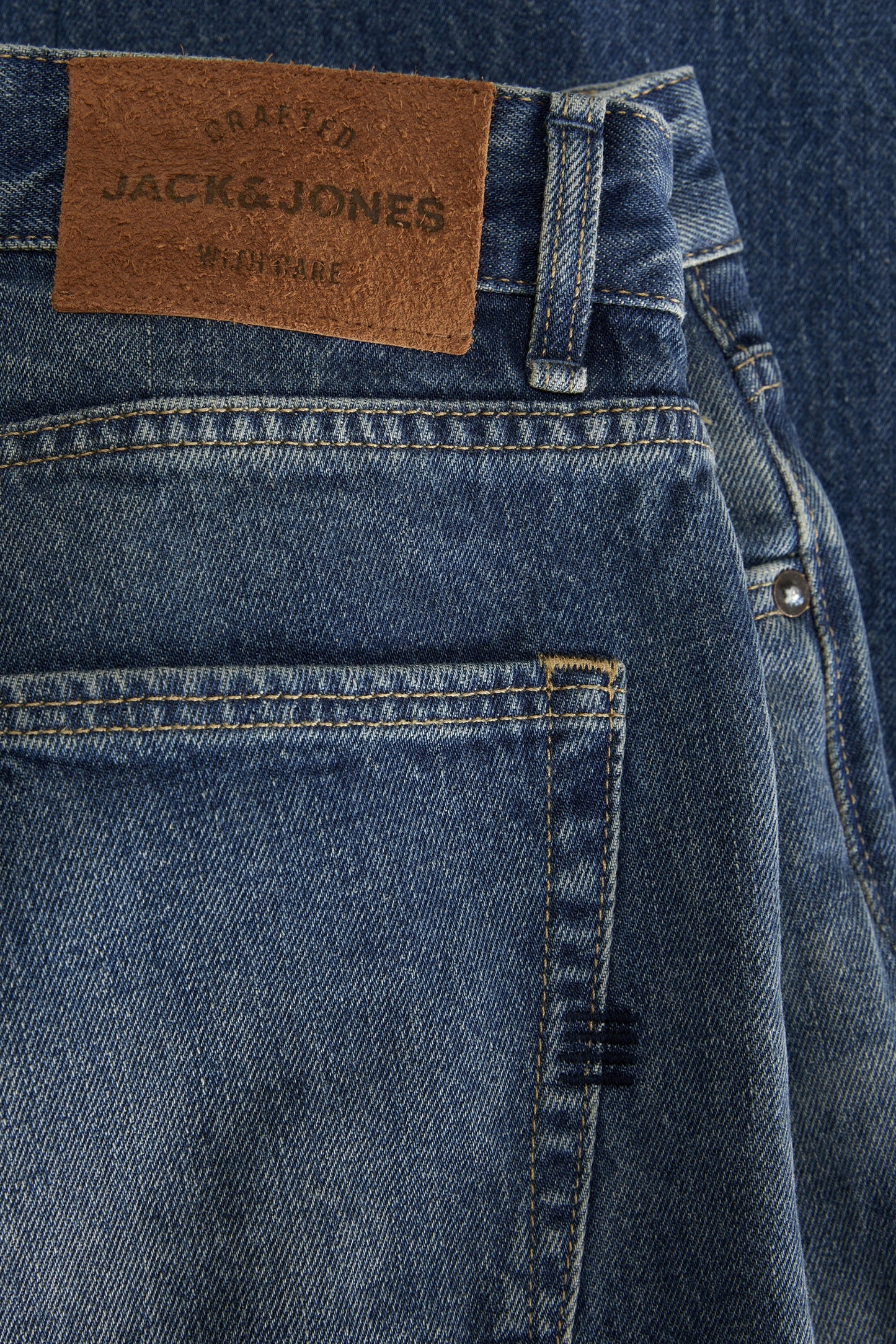 EDDIE - Donkerblauwe Jeans