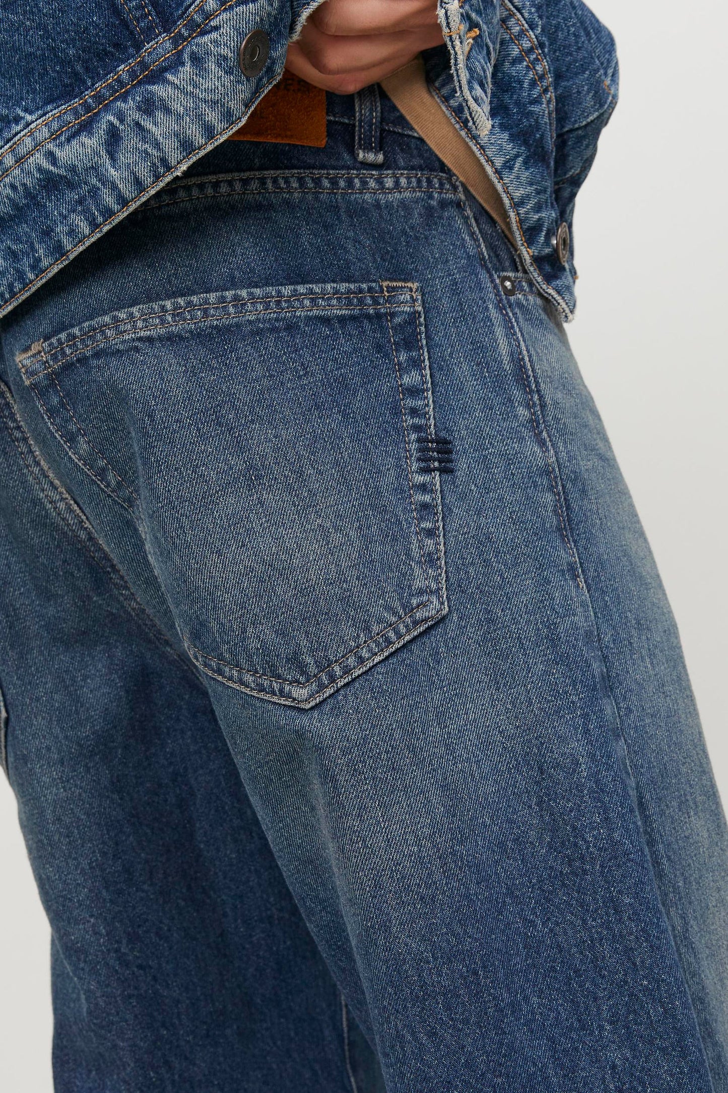 EDDIE - Donkerblauwe Jeans
