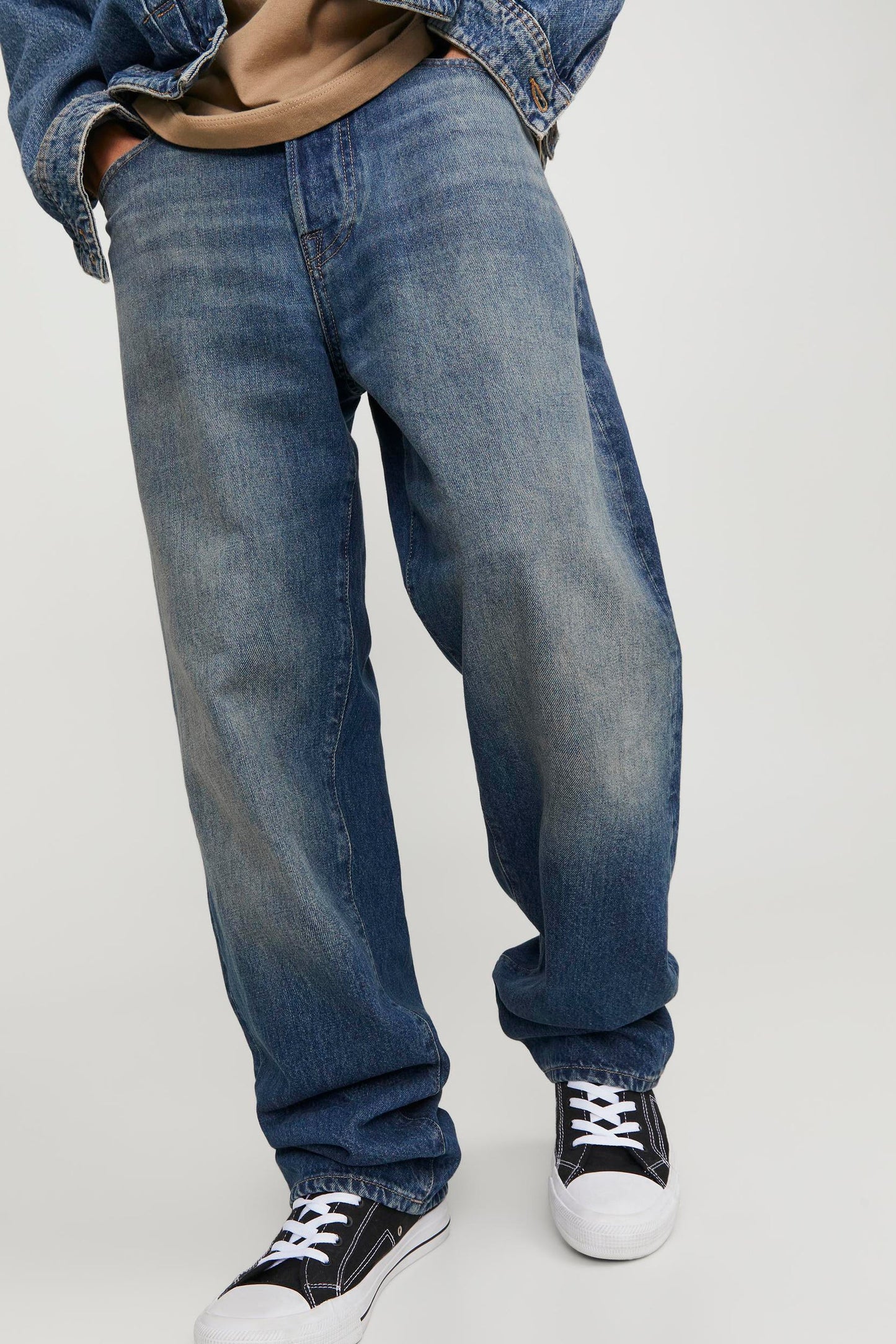 EDDIE - Donkerblauwe Jeans