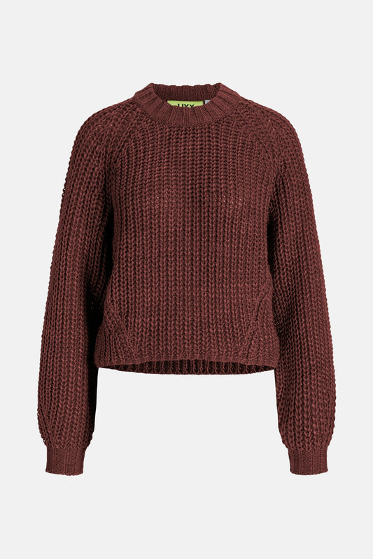 Trui met ronde hals rood - JJXX