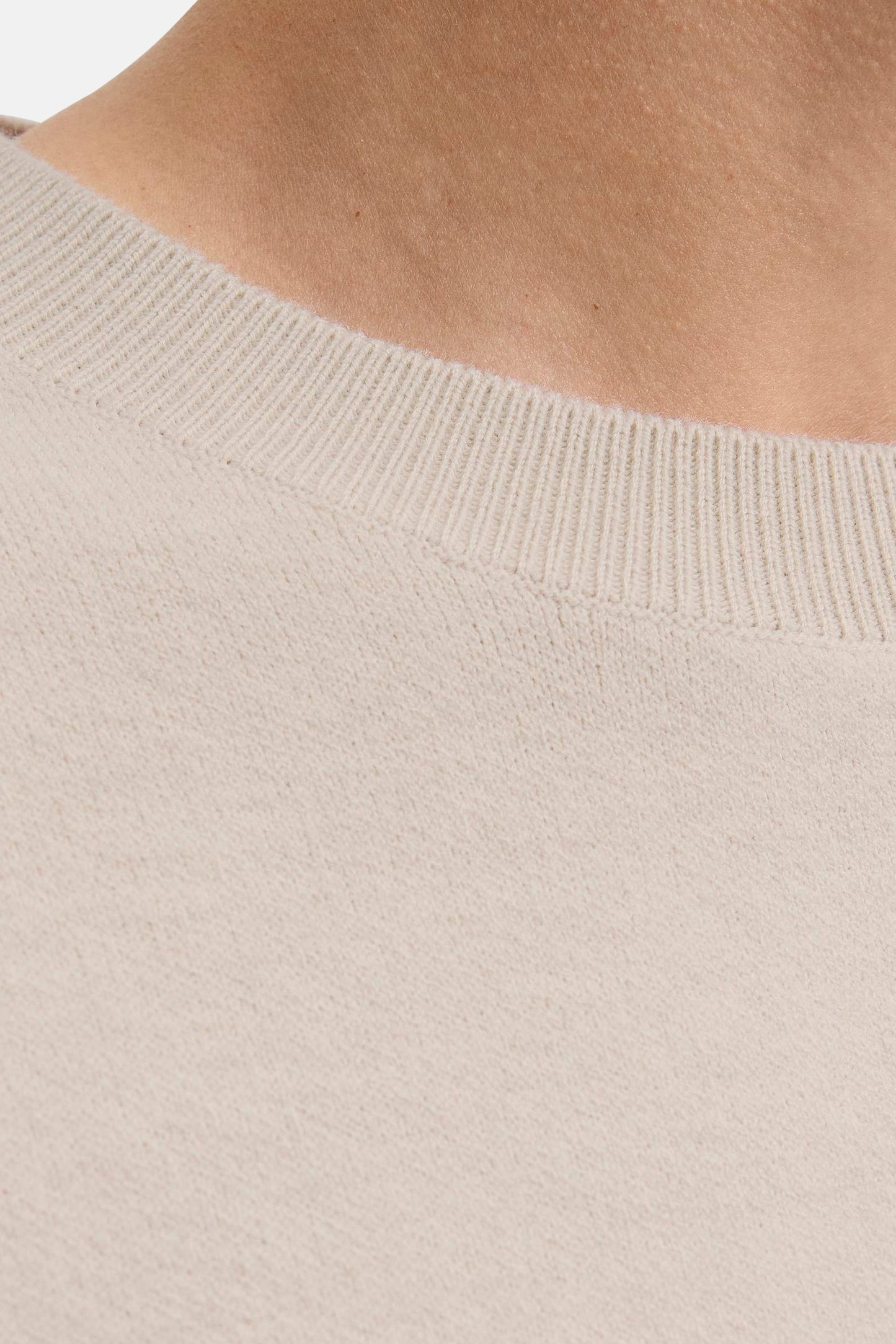 Beige Ronde Hals Trui - PREMIUM by JACK & JONES