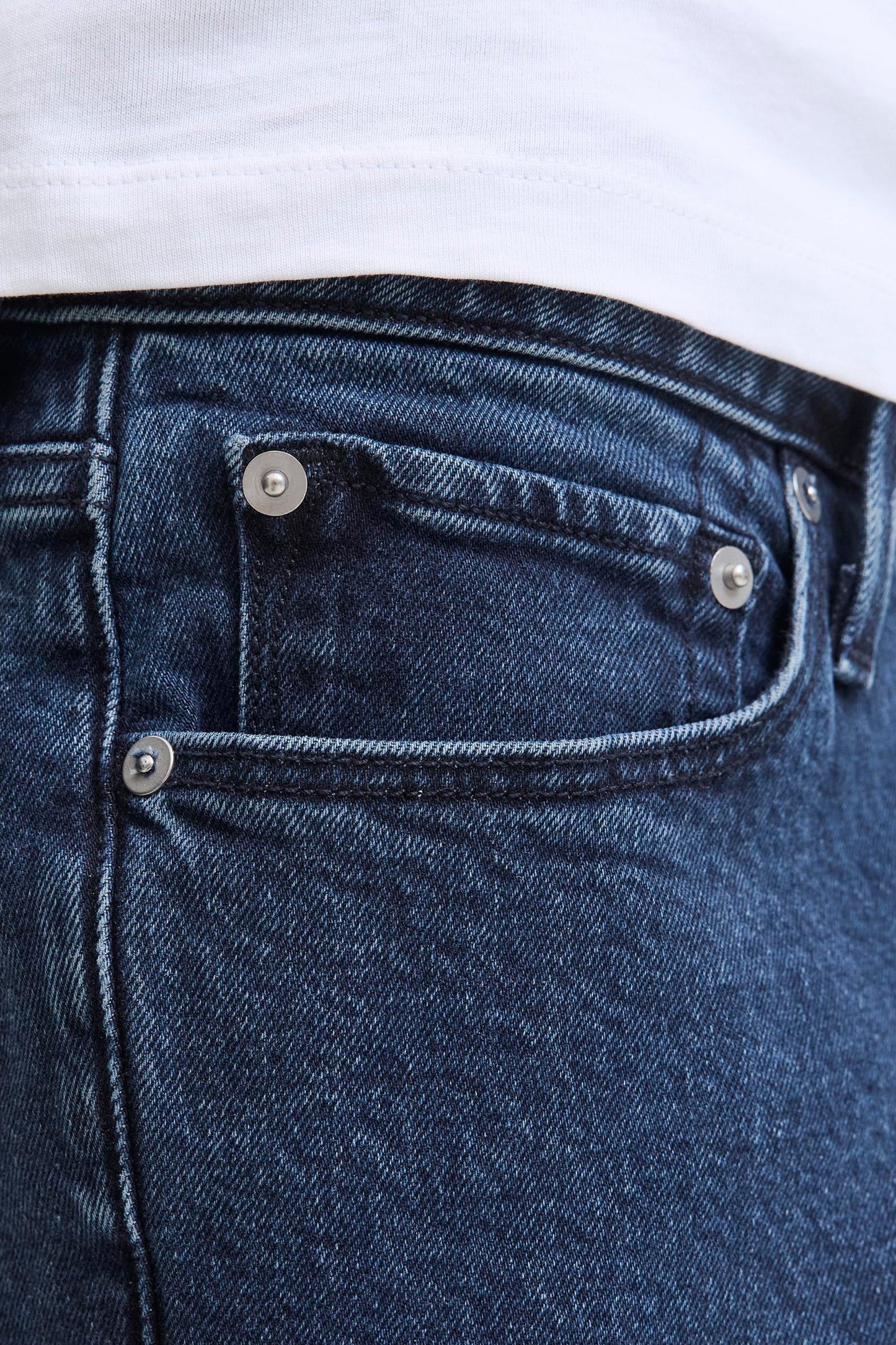 CLARK - Donkerblauwe Jeans