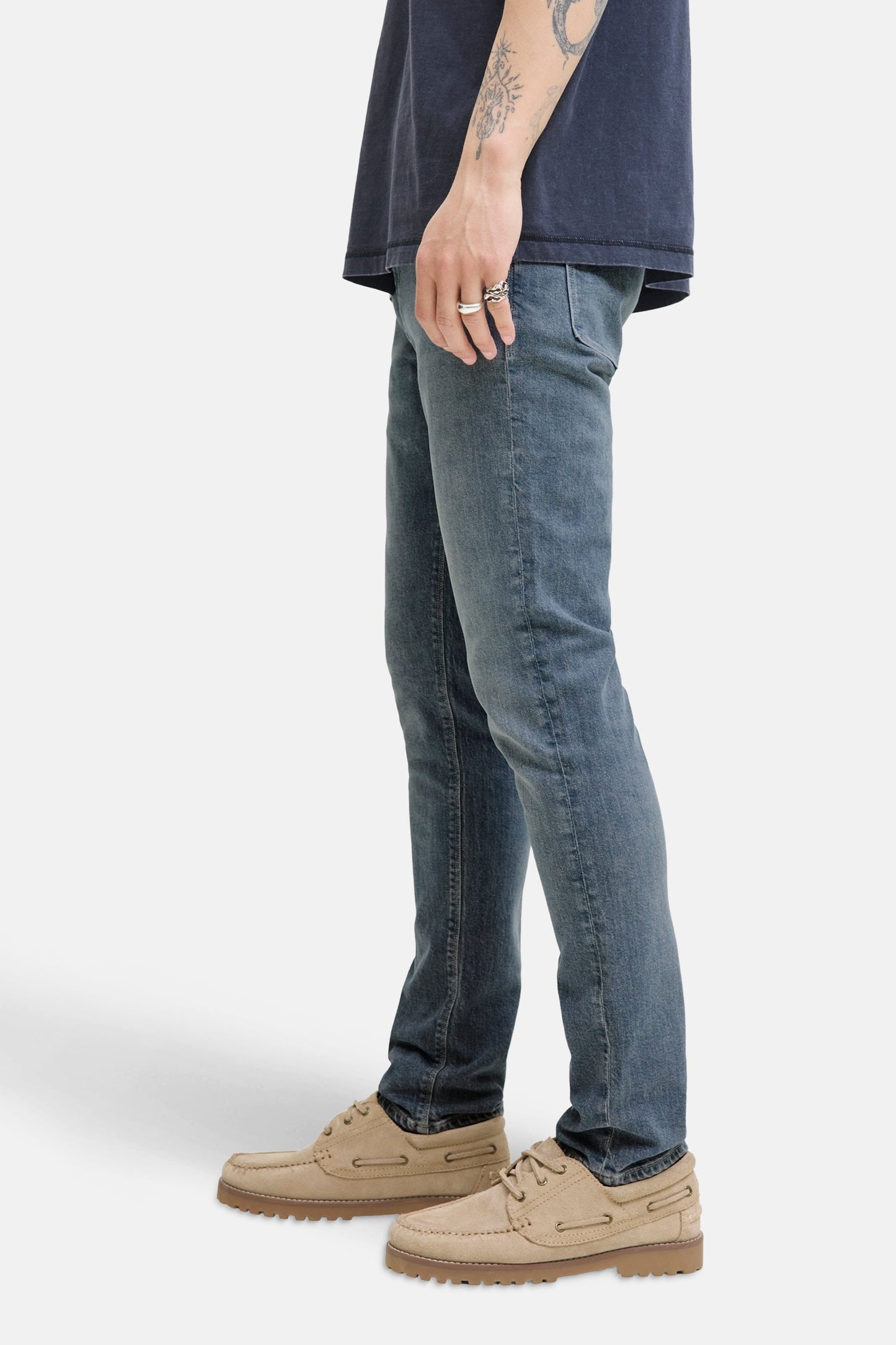 GLENN - Grijze Denim