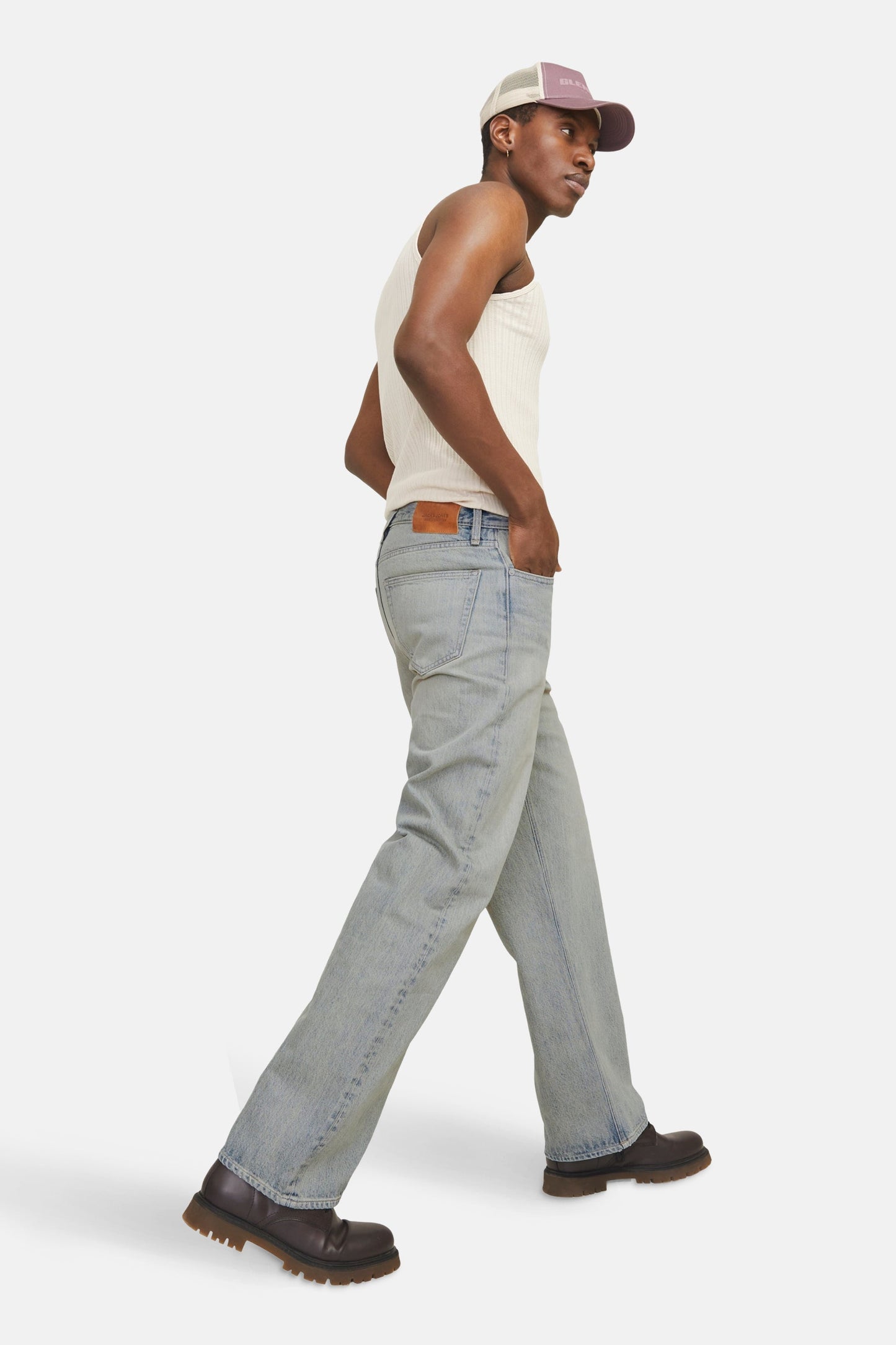 Lichte Blauw Wijdvallende Jeans - JACK & JONES JEANS INTELLIGENCE
