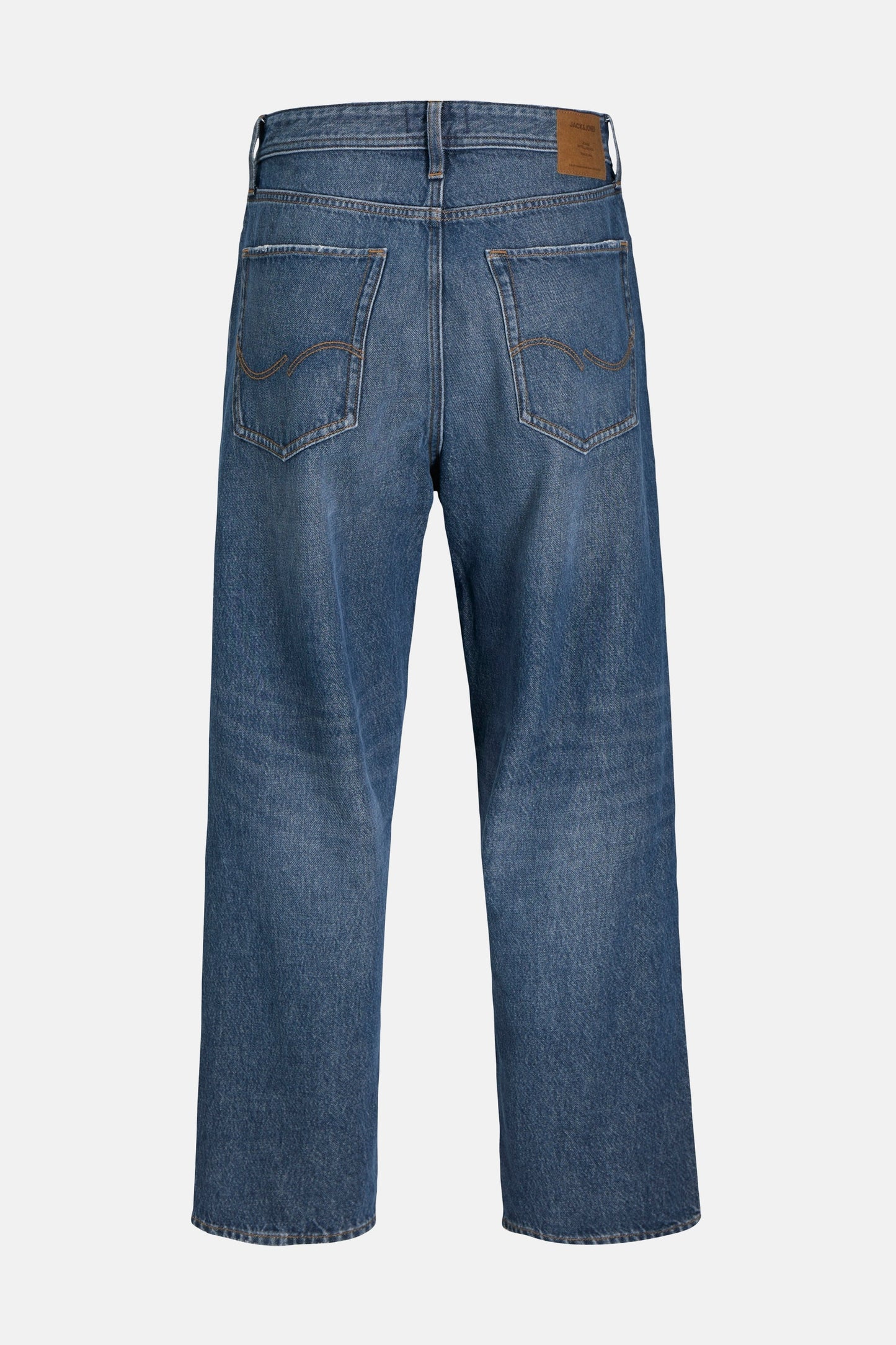 Mid Blue Wide Leg Jeans - JACK & JONES JEANS INTELLIGENCE