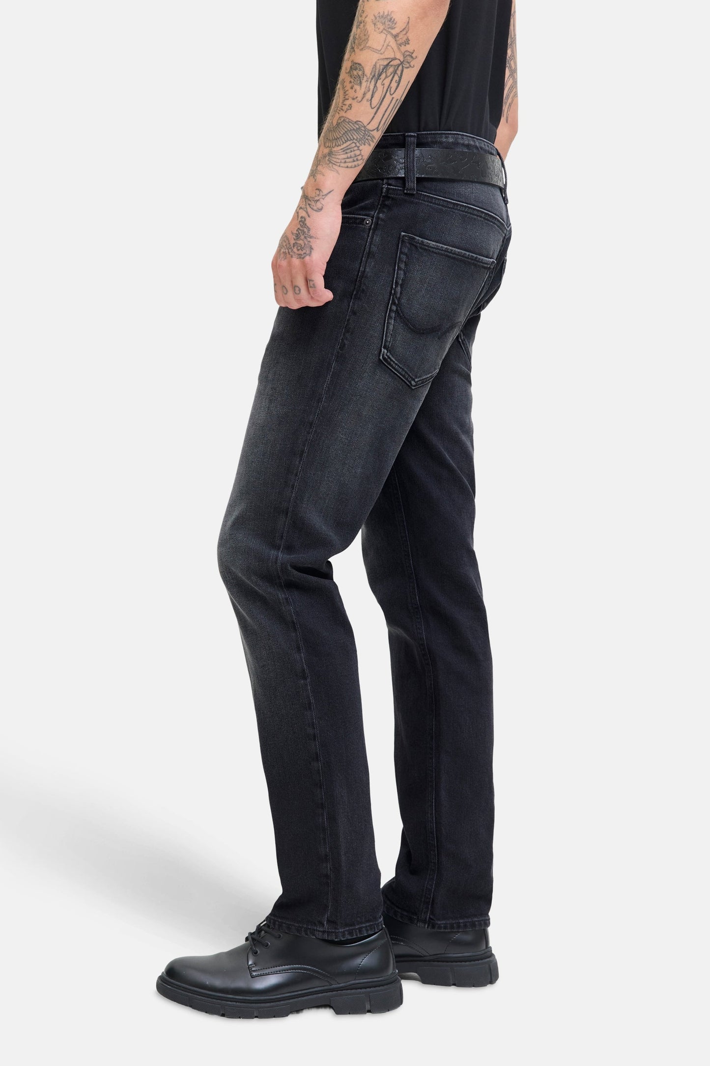 Donkergrijze Denim Rechtemodel Jeans - JACK & JONES JEANS INTELLIGENCE