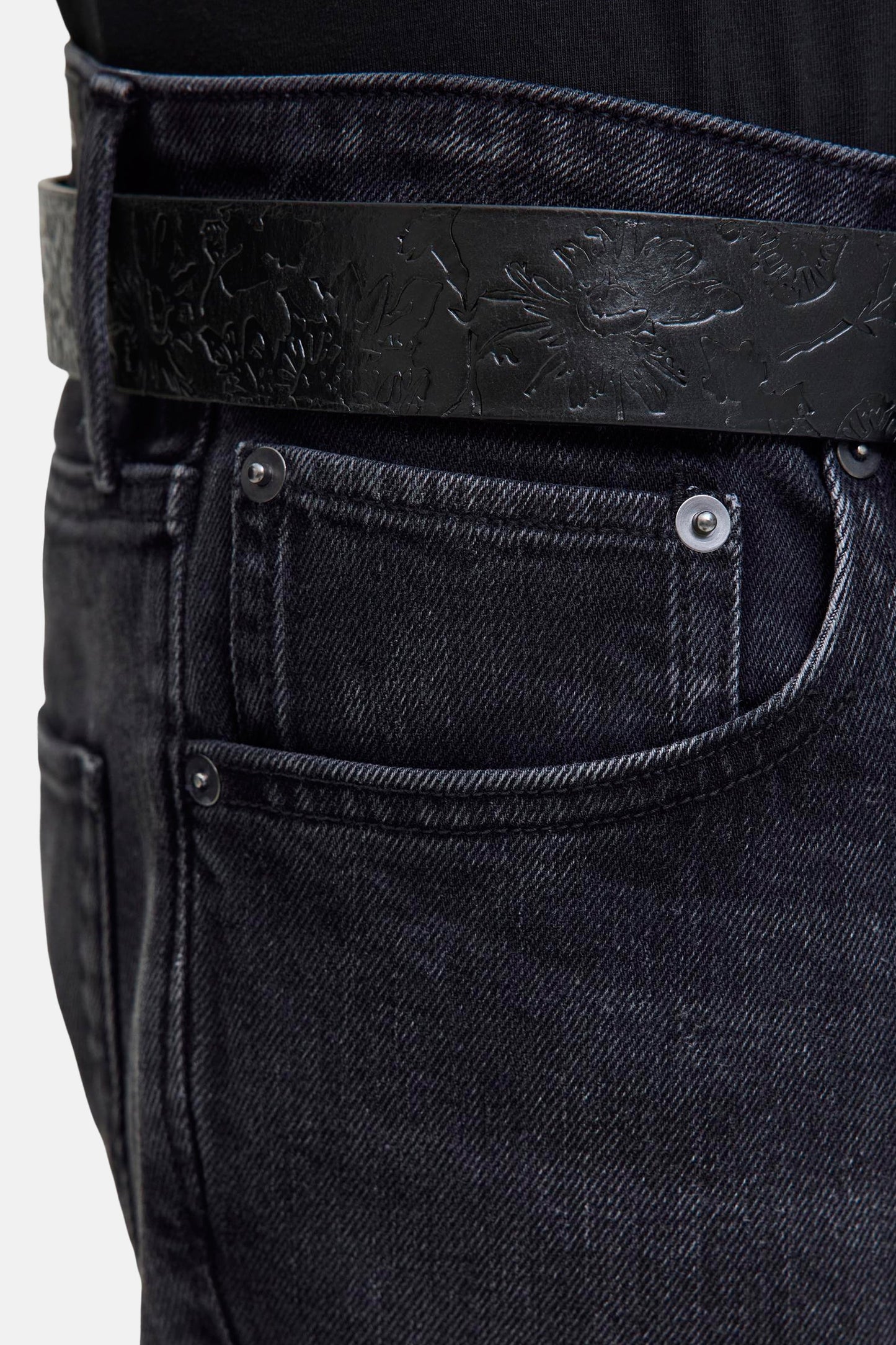 Donkergrijze Denim Rechtemodel Jeans - JACK & JONES JEANS INTELLIGENCE