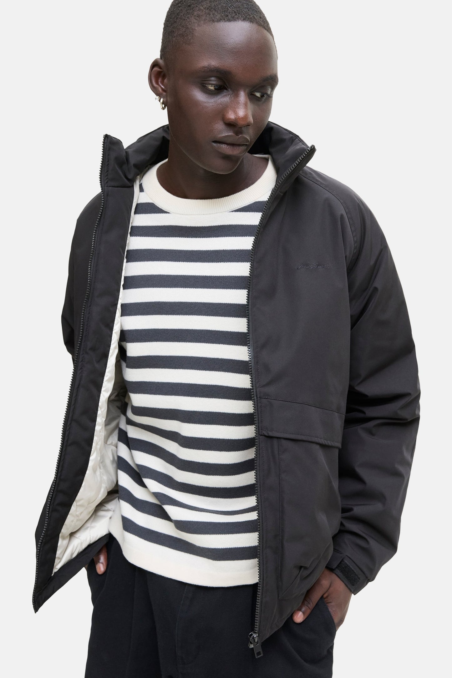 Jas (kort) zwart - CORE BY JACK & JONES