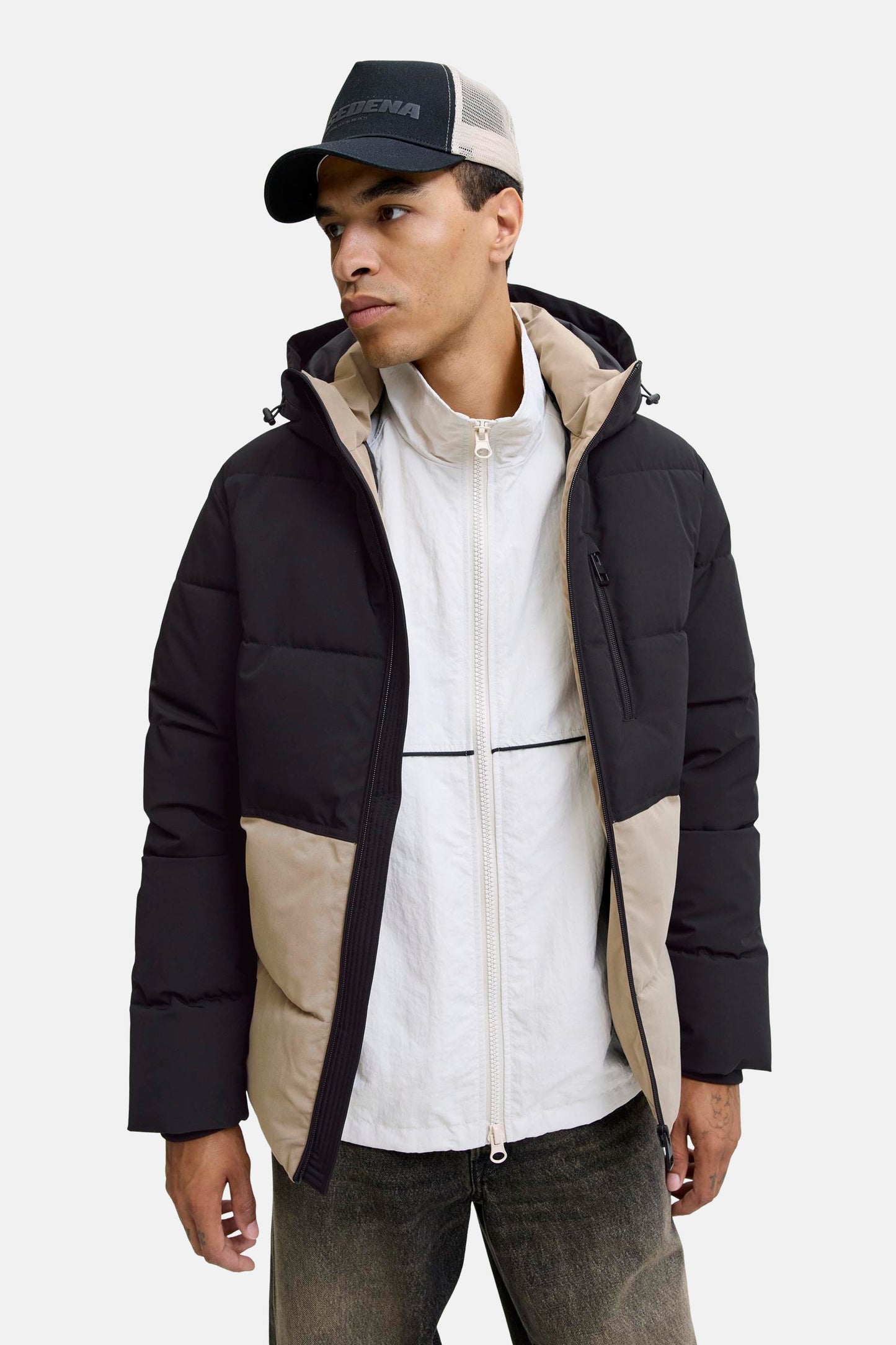 Jas (kort) zwart - CORE BY JACK & JONES