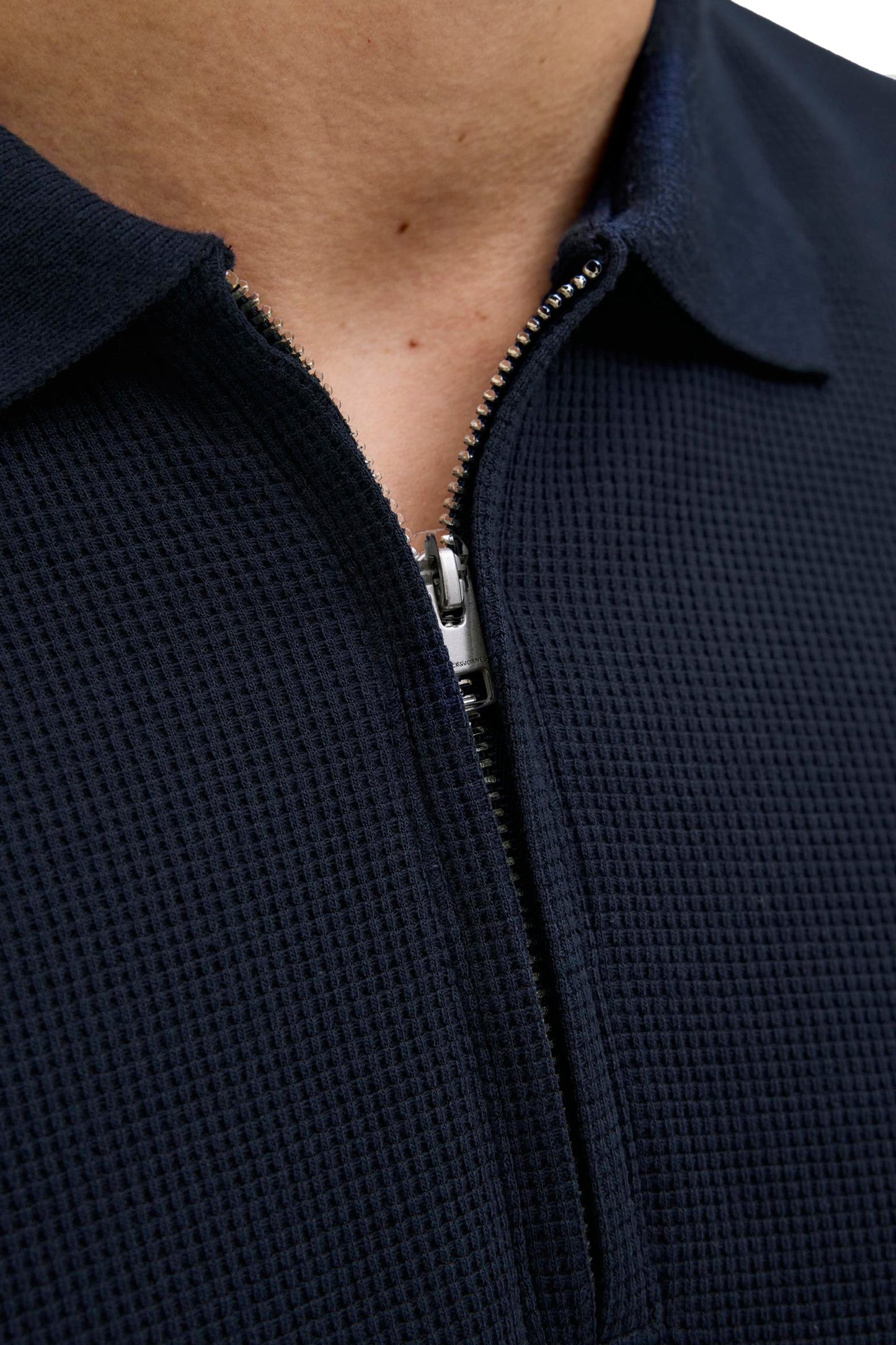 JACK & JONES Premium Blauwe Polo