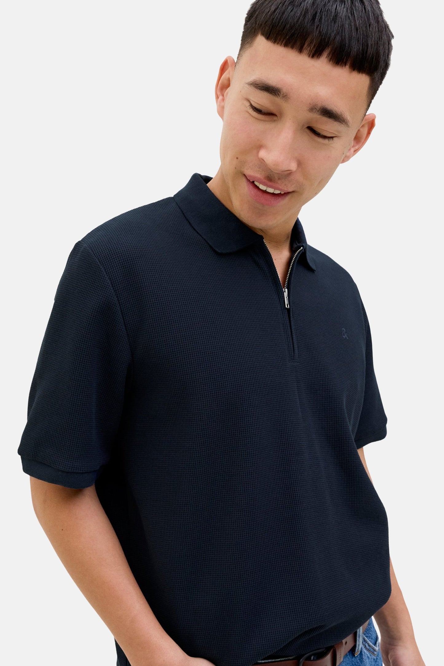 JACK & JONES Premium Blauwe Polo
