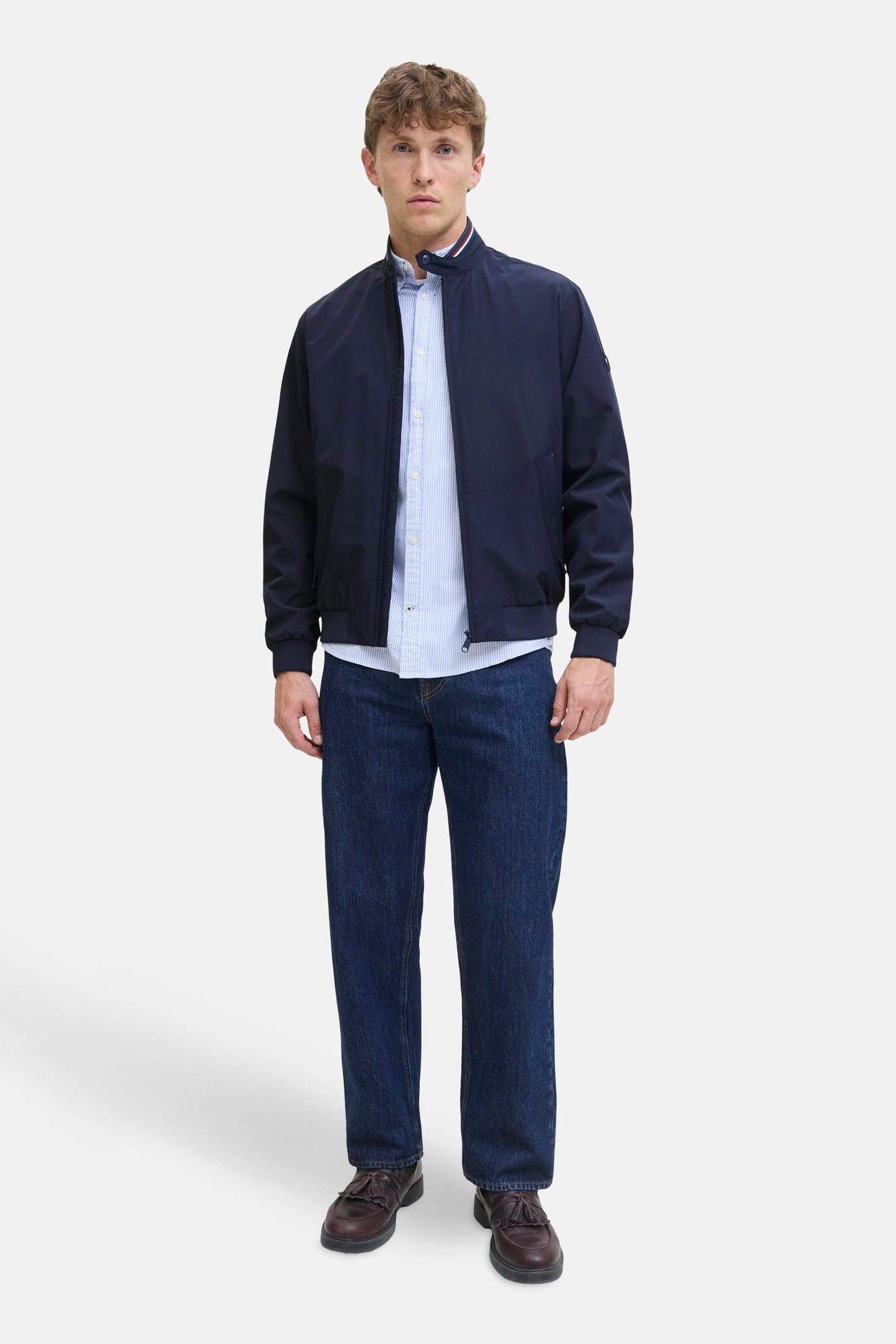 Jas (kort) blauw - ORIGINALS BY JACK & JONES