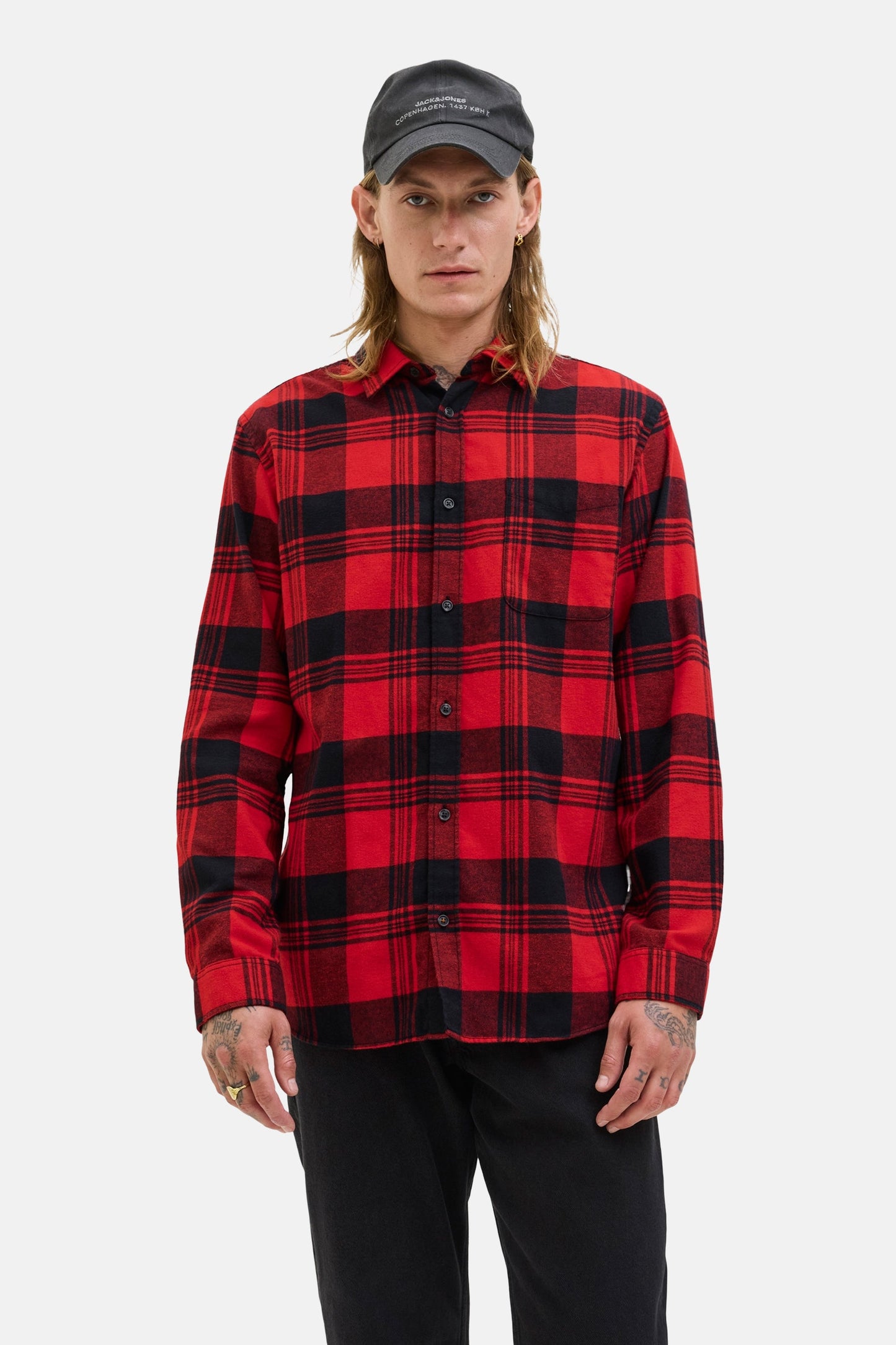 Lange Mouwen Shirt - Rood